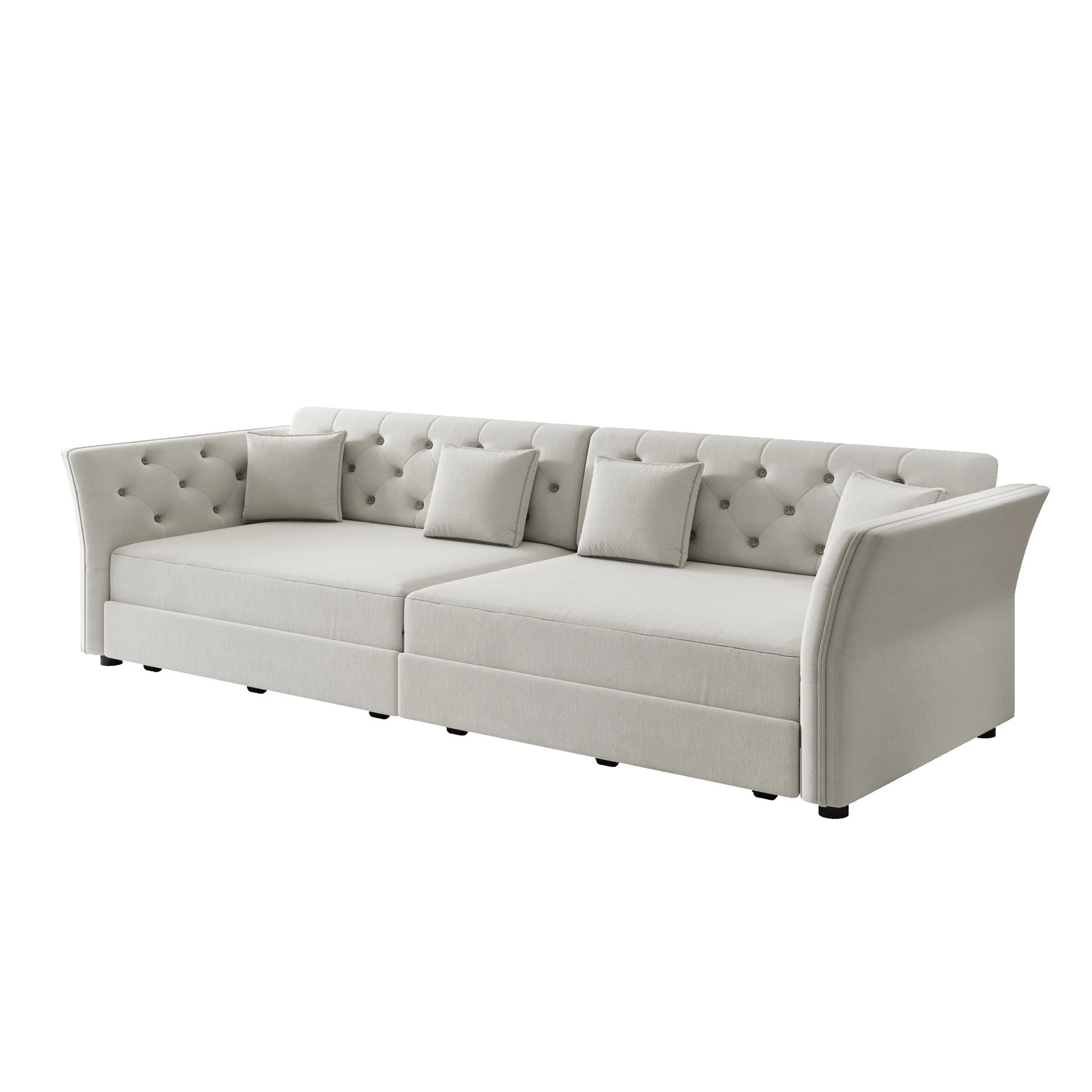 Oversize Pull Out Sofa Bed For Living Room - Image 2