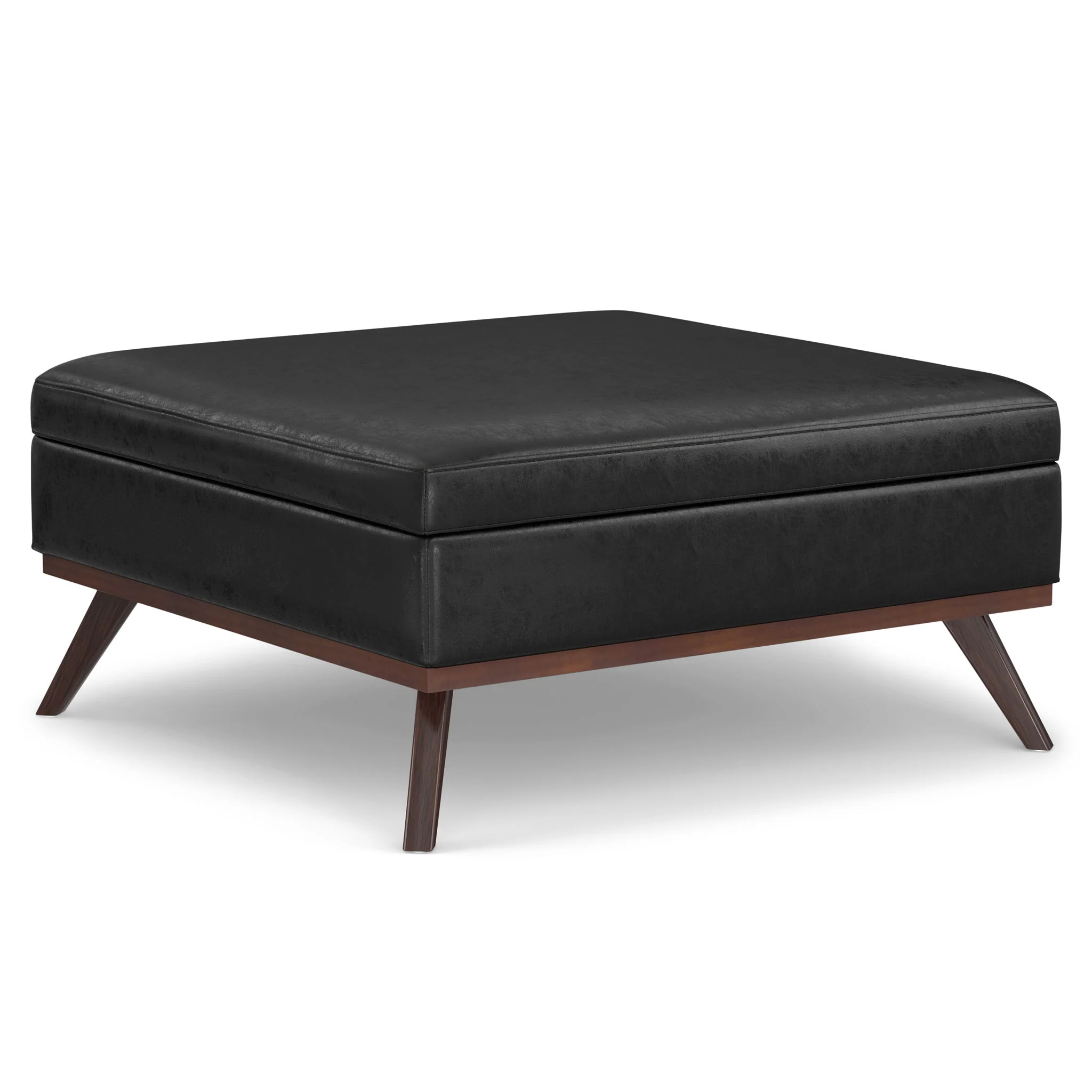 Owen - Multifunctional Square Coffee Table Storage Ottoman - Image 6