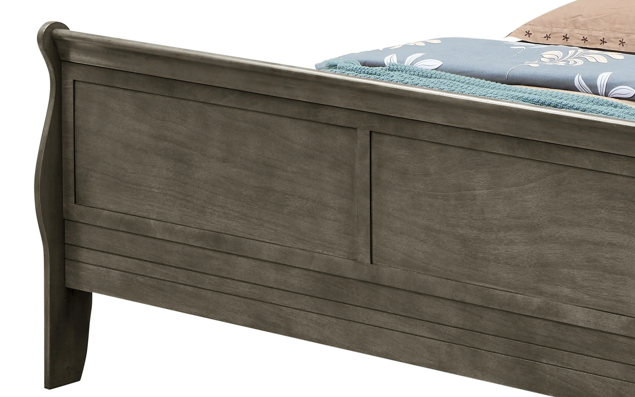 Panel Sleigh Bed - Image 16