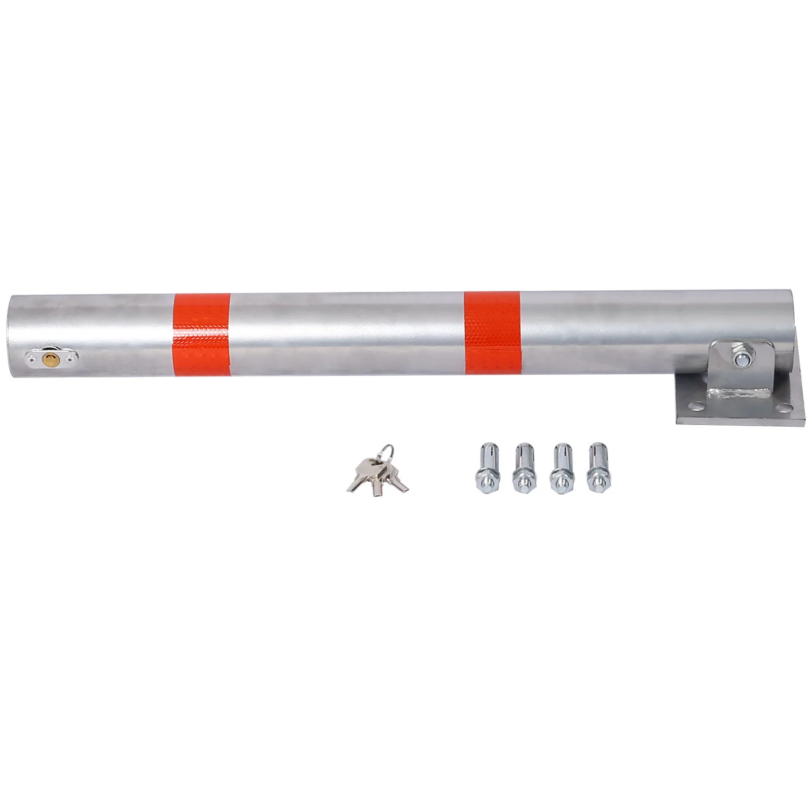 Parking Bollard Pole Barrier With Lock For Car Parking Protection - Image 6