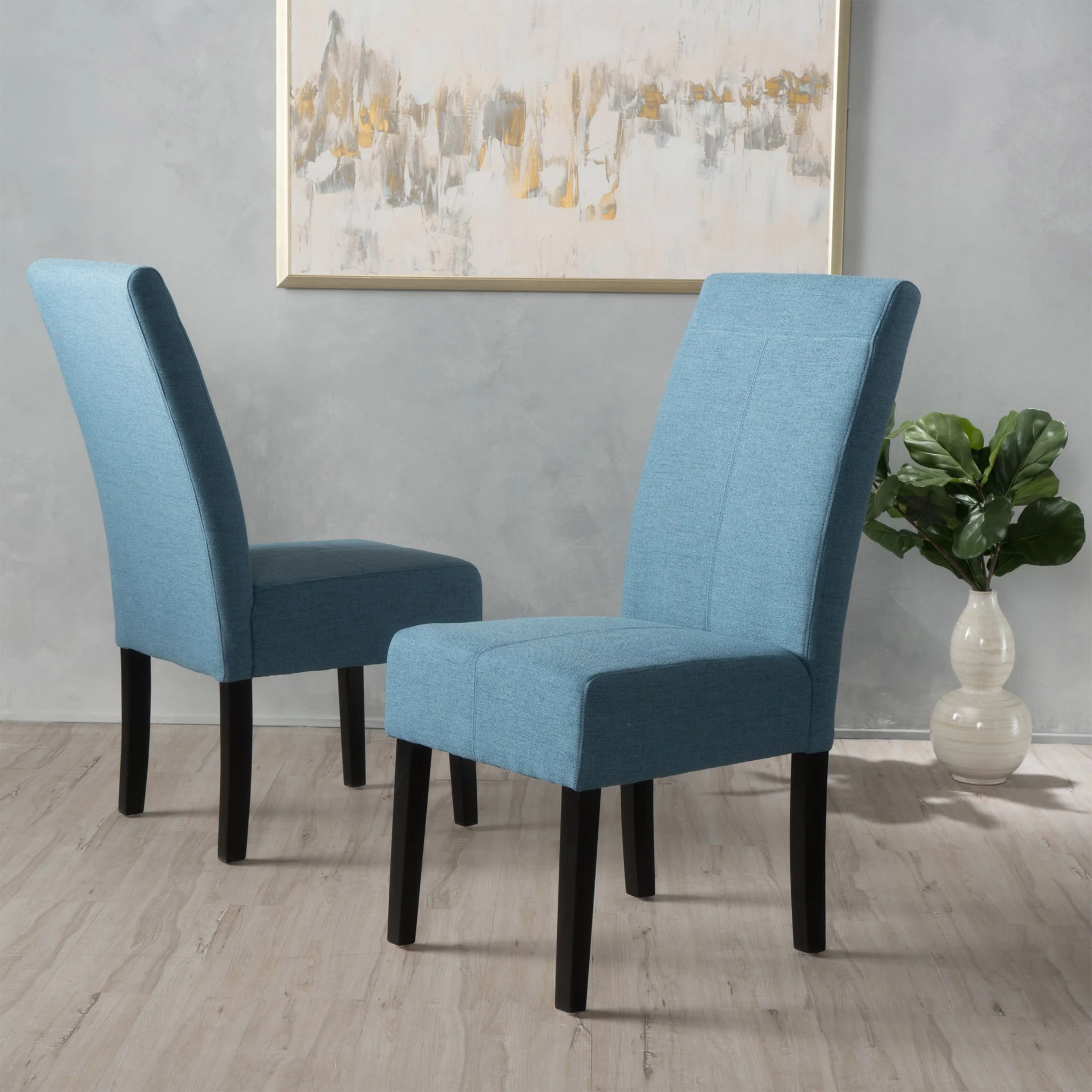 Pertica - Dining Upholstered Armless Chairs (Set of 2) - Image 6