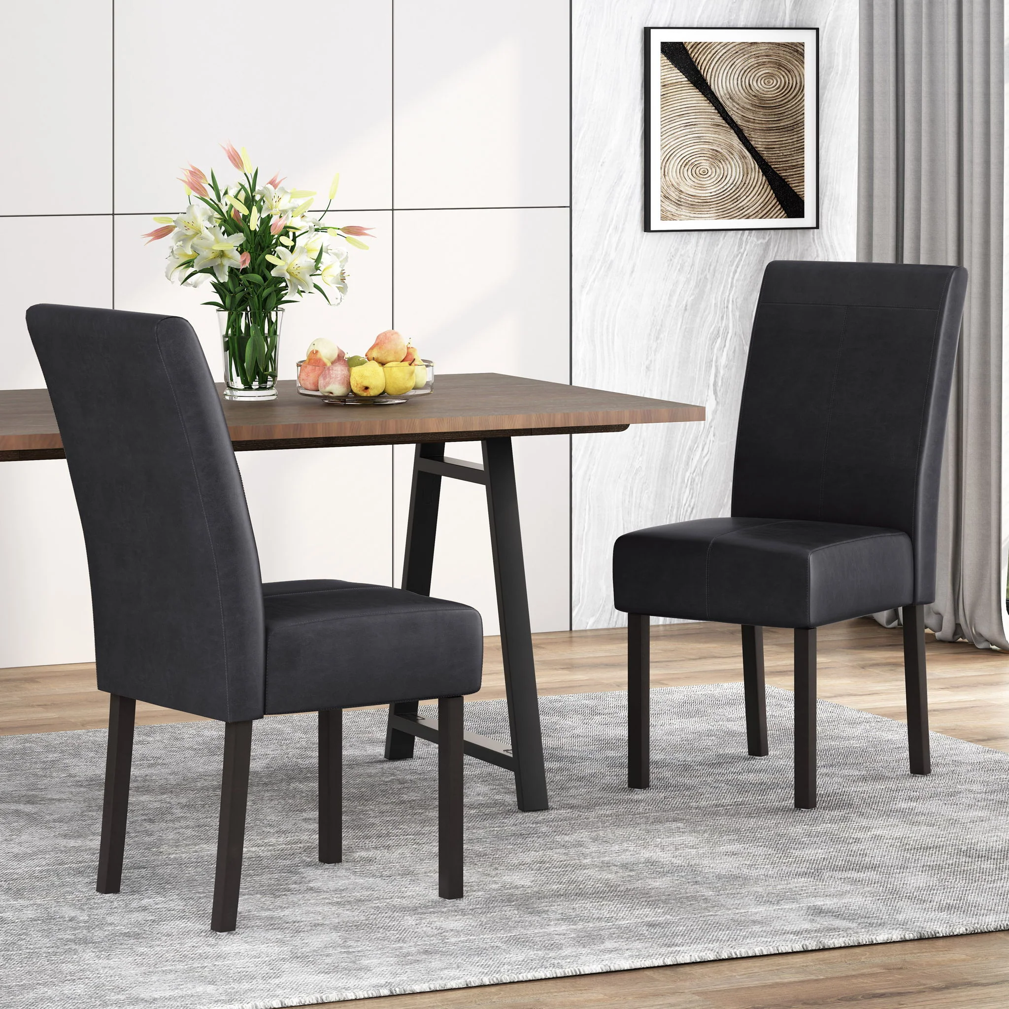 Pertica - Dining Upholstered Armless Chairs (Set of 2) - Image 8