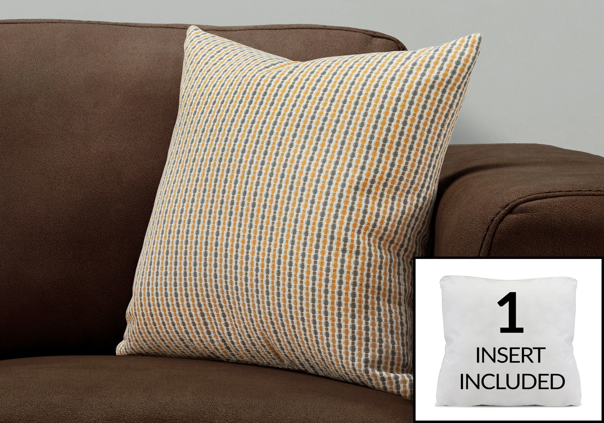 Pillows, Square, Insert Included, Decorative Throw, Hypoallergenic - Image 13