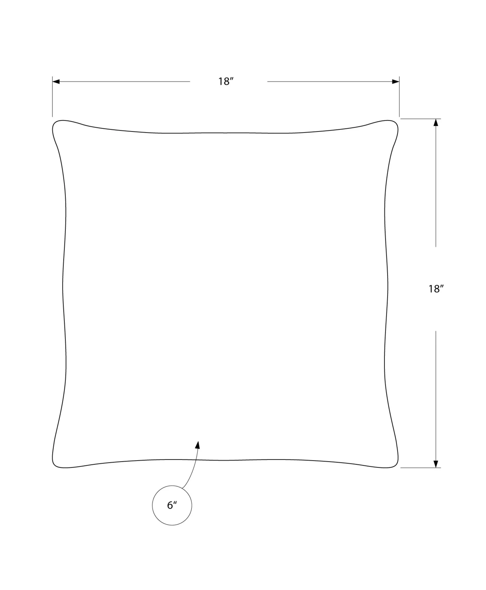 Pillows, Square, Insert Included, Decorative Throw, Hypoallergenic - Image 34