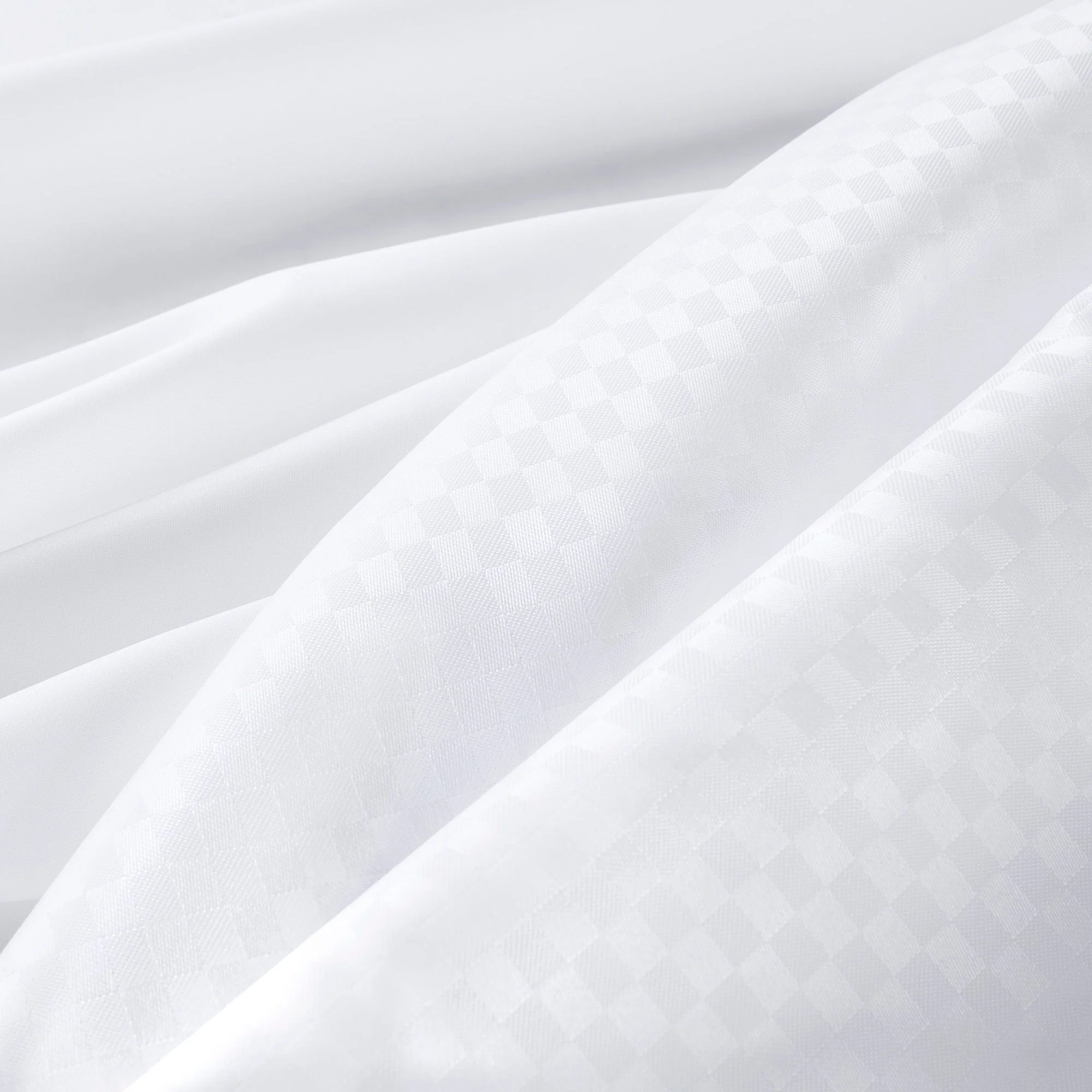 Plain Weave - Essential Shower Curtain - White - Image 2