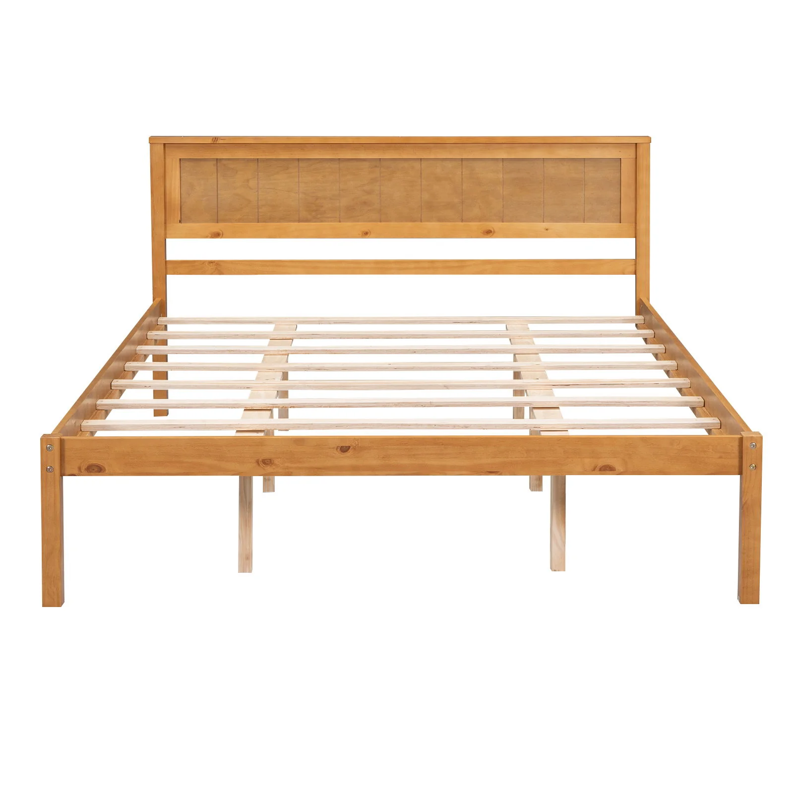 Platform Bed Frame With Headboard - Image 4