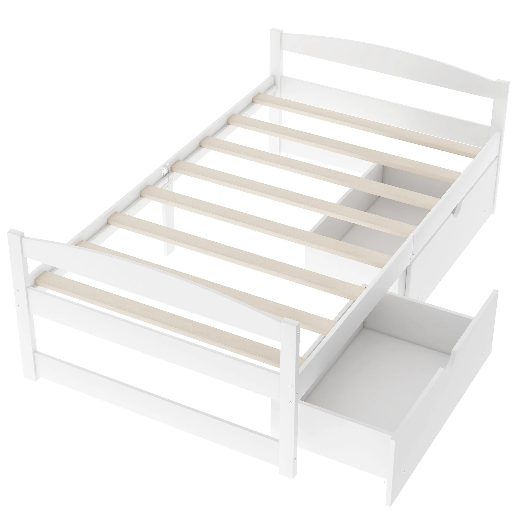 Platform Bed With 2 Drawers - Image 3