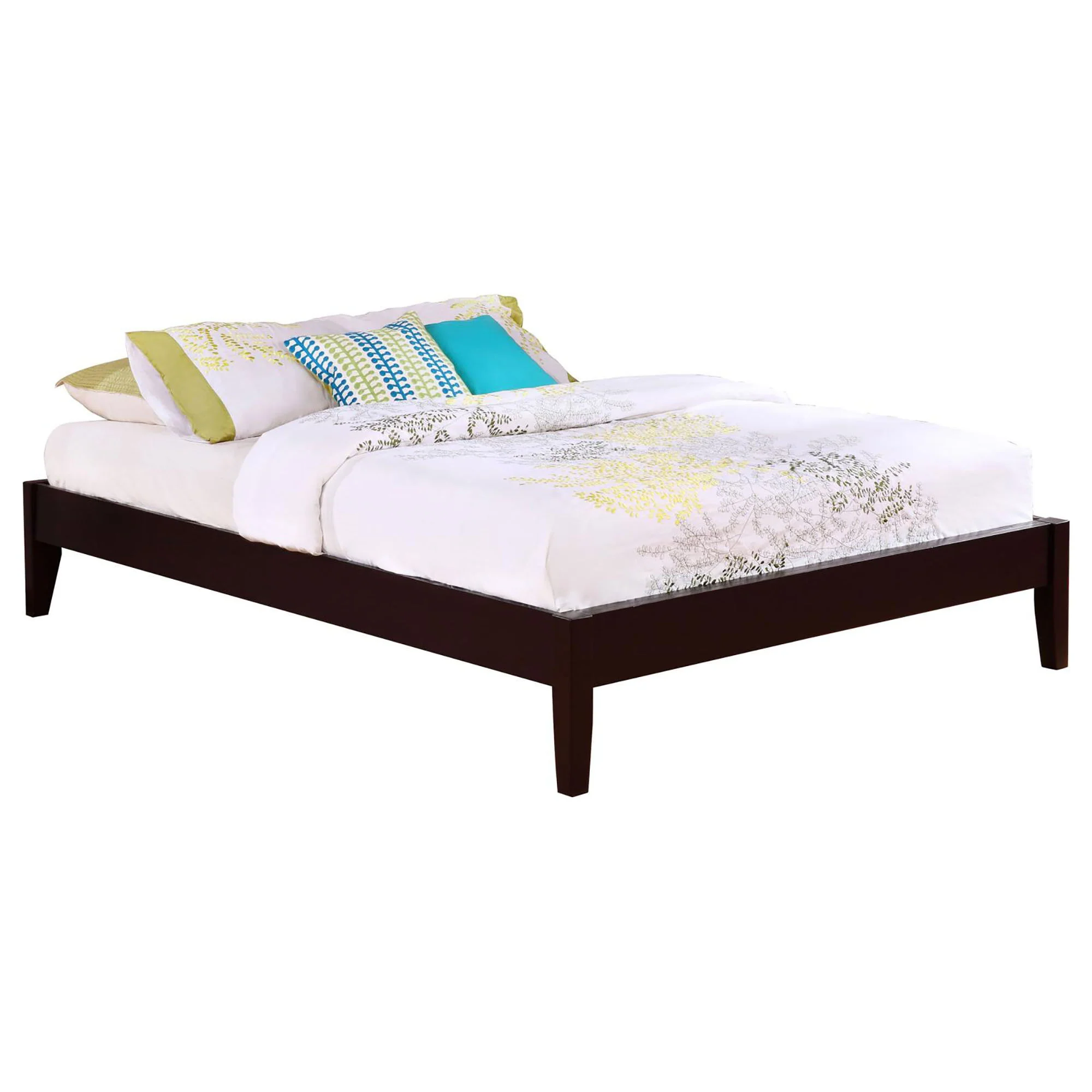 Platform Bed With Tapered Legs - Image 3