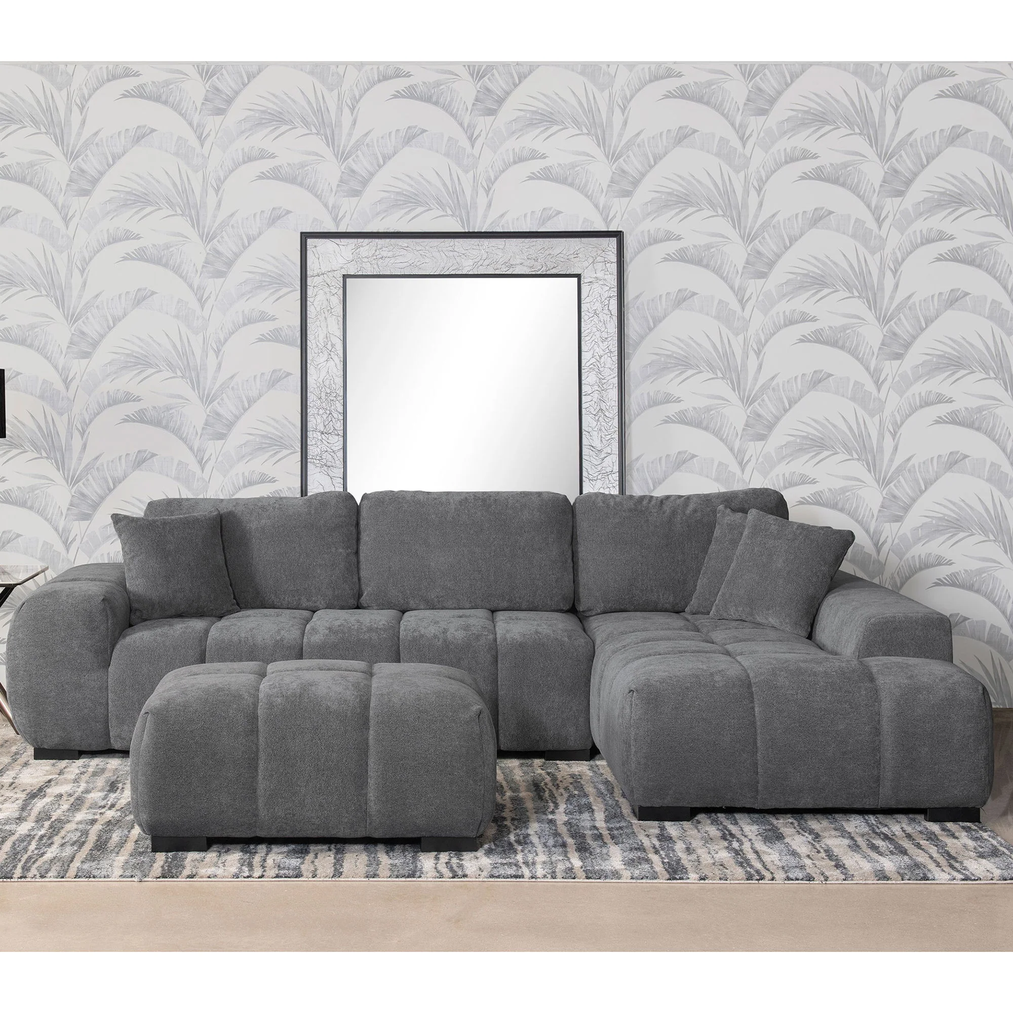 Plather - Sectional Chaise Sofa - Image 6