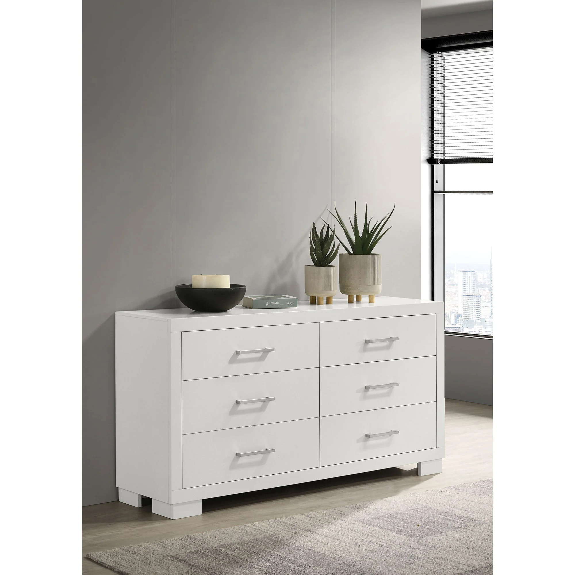 Polk - 6 Drawer Dresser - Image 4