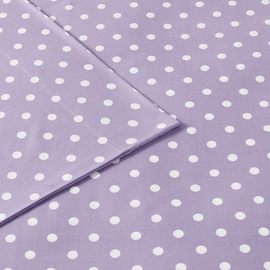 Polka Dot - Sheet Set - Purple - Image 2