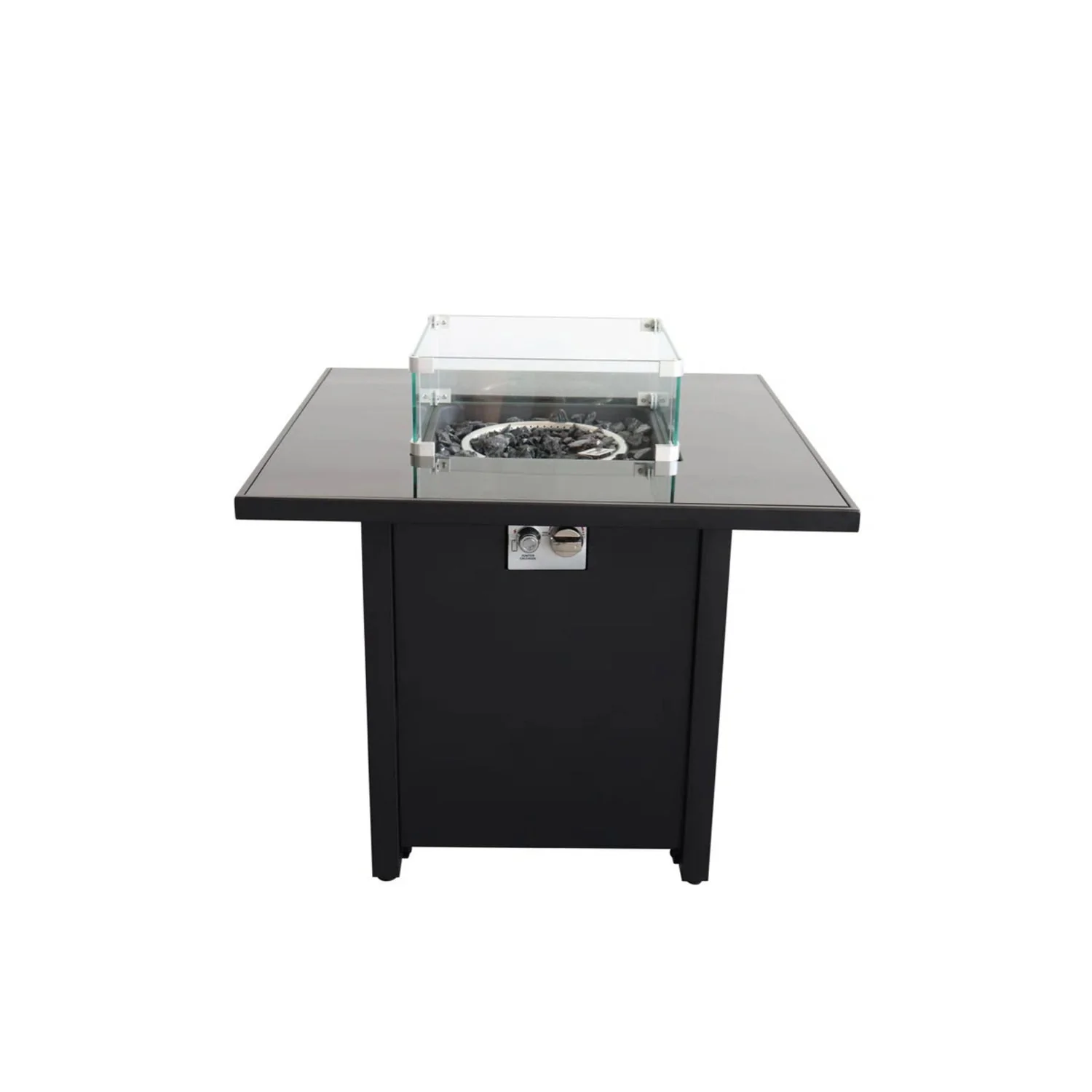 Powdercoated Fire Pit With Top - Image 2