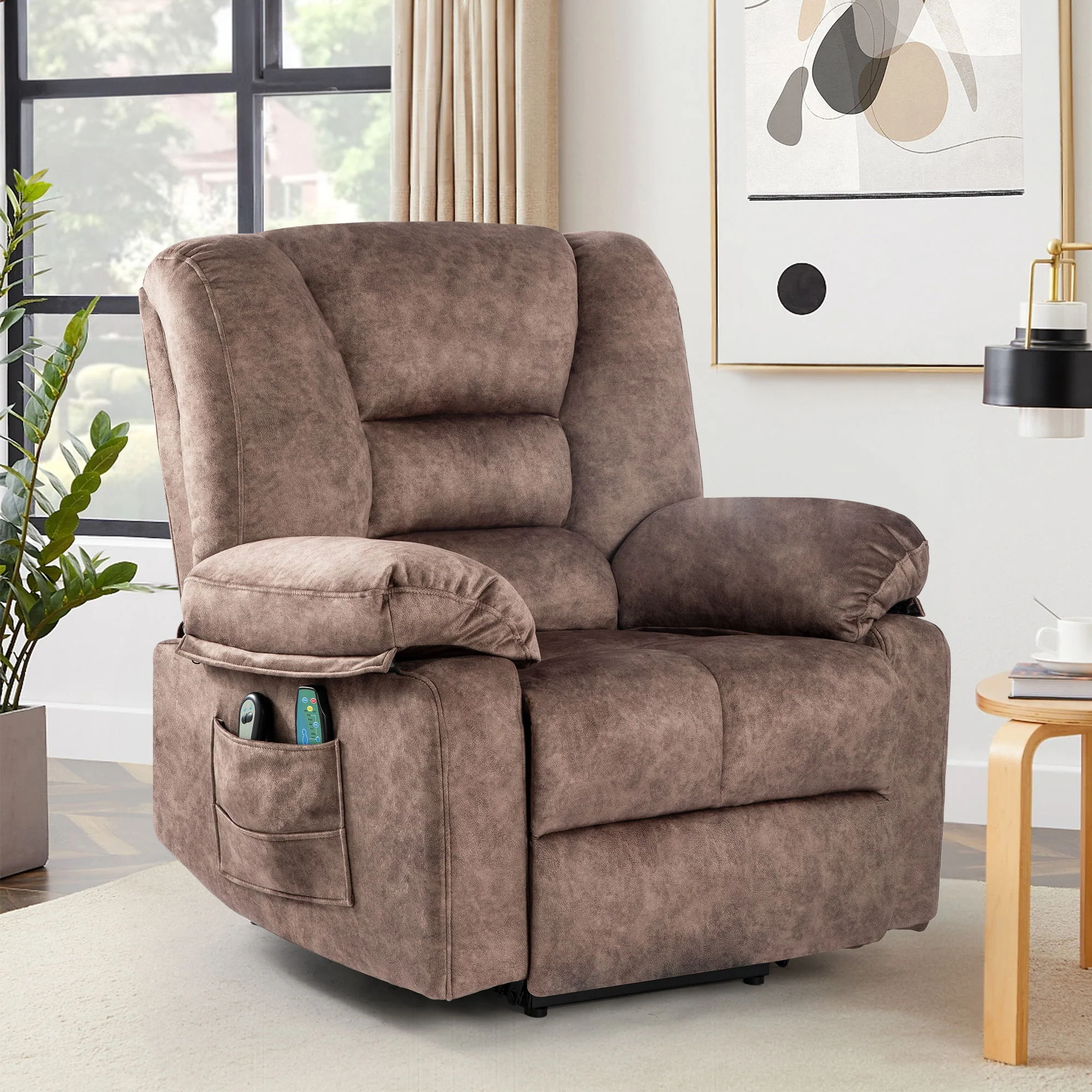 Power Lift Recliner Chair Sofa With Massage - Image 5
