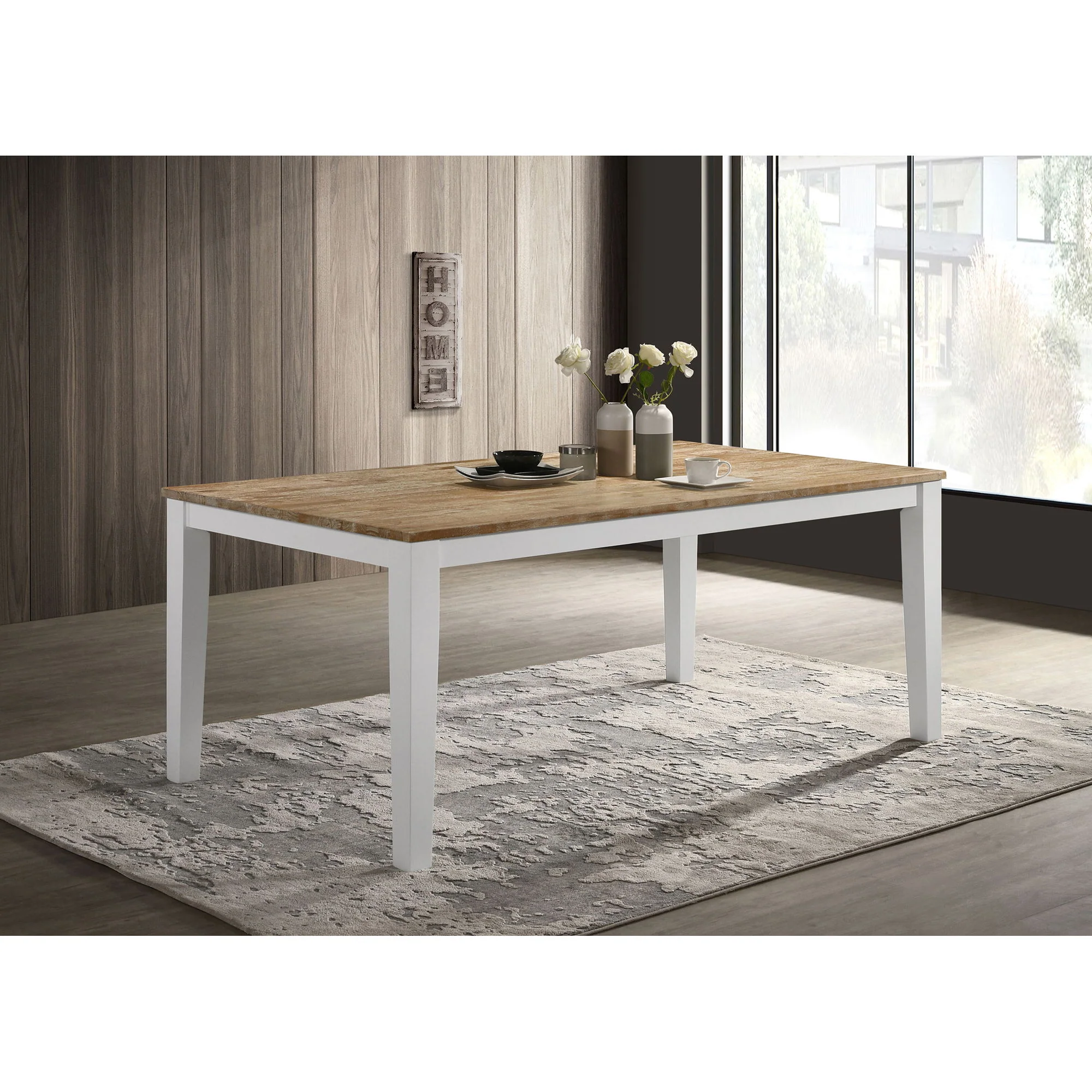 Prager - Rectangular Dining Table - Brown - Image 4