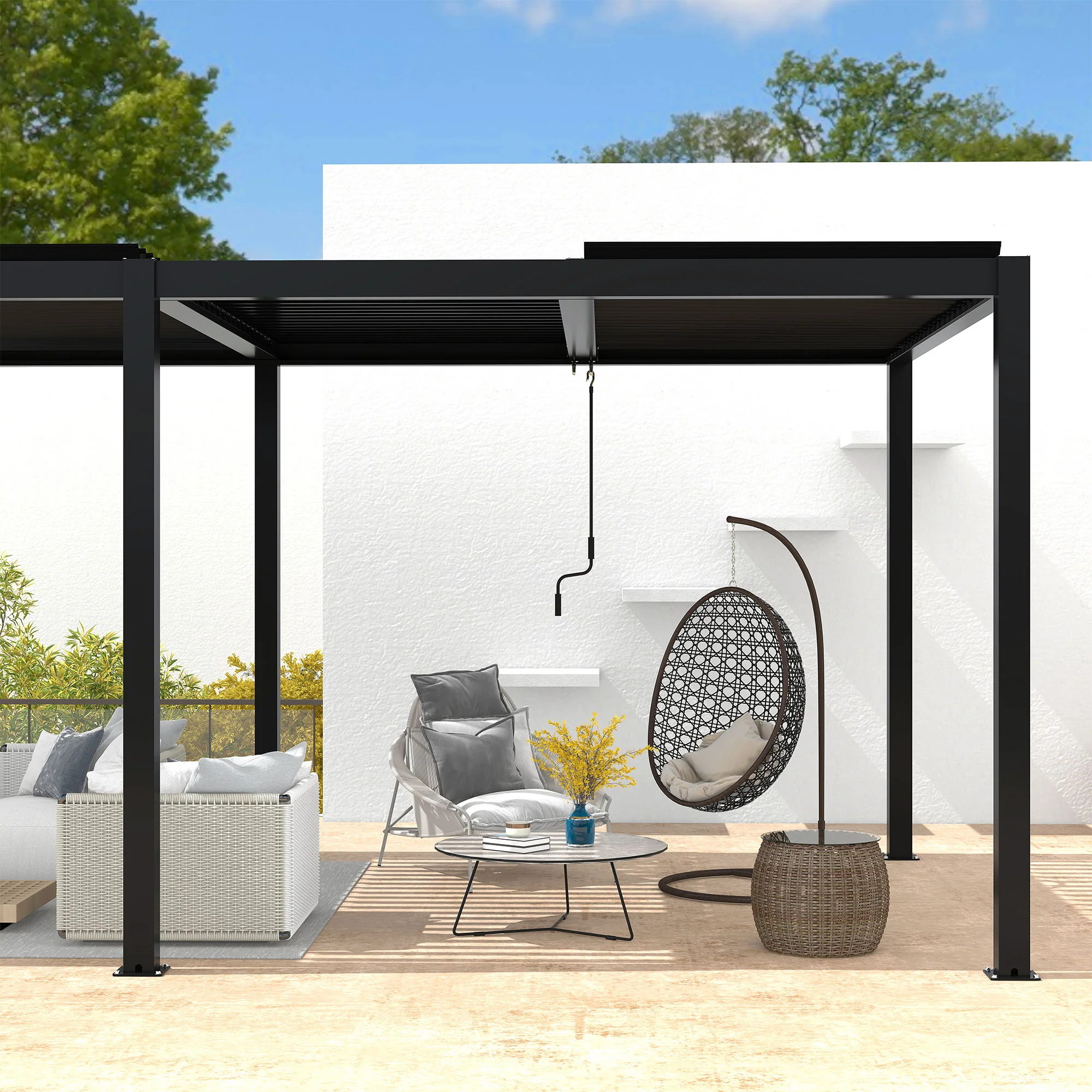 Premium Louver Pergola Aluminium Frame & Louvers - Image 4