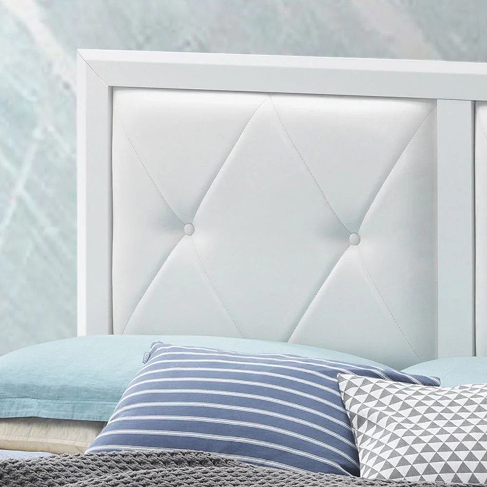 Padded Headboard Bed - Image 32