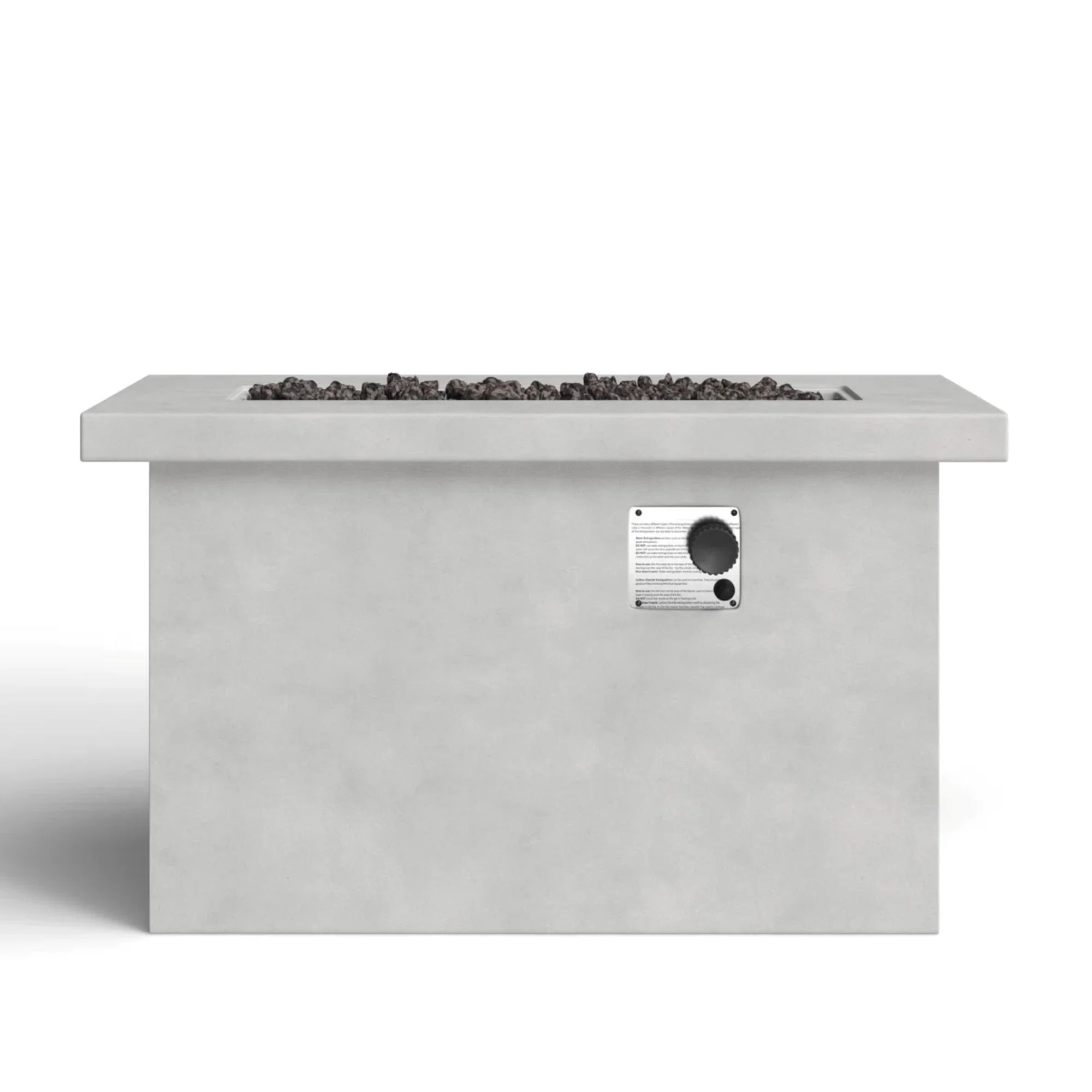 Propane / Gas Outdoor Fire Pit Table Durable Construction - Image 2