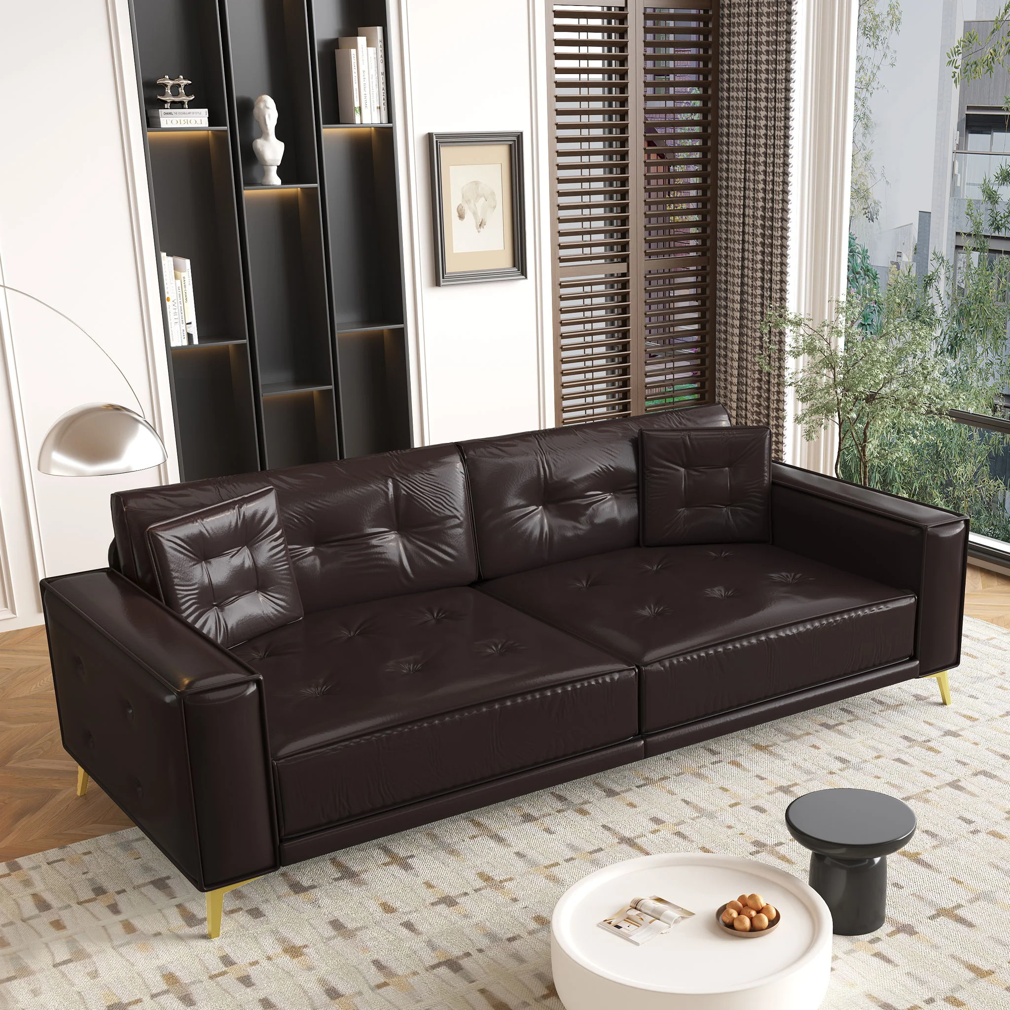 Pull Out Sofa Bed, Convertible Sleeper Sofa - Image 6
