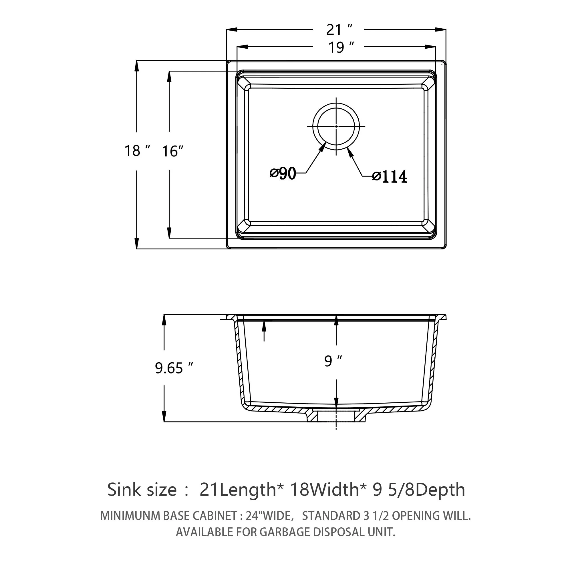 Quartz Composite Kitchen Sink With Workstation, Undermount - Image 7