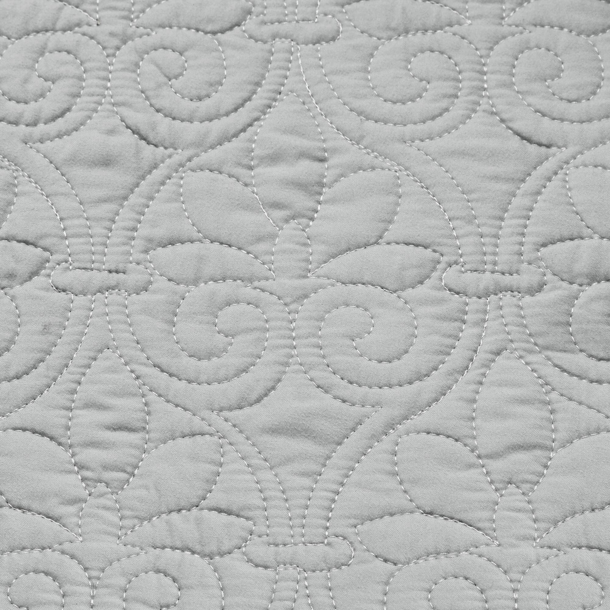 Quebec - Twin Reversible Daybed Cover (Set of 6) - Gray - Image 2