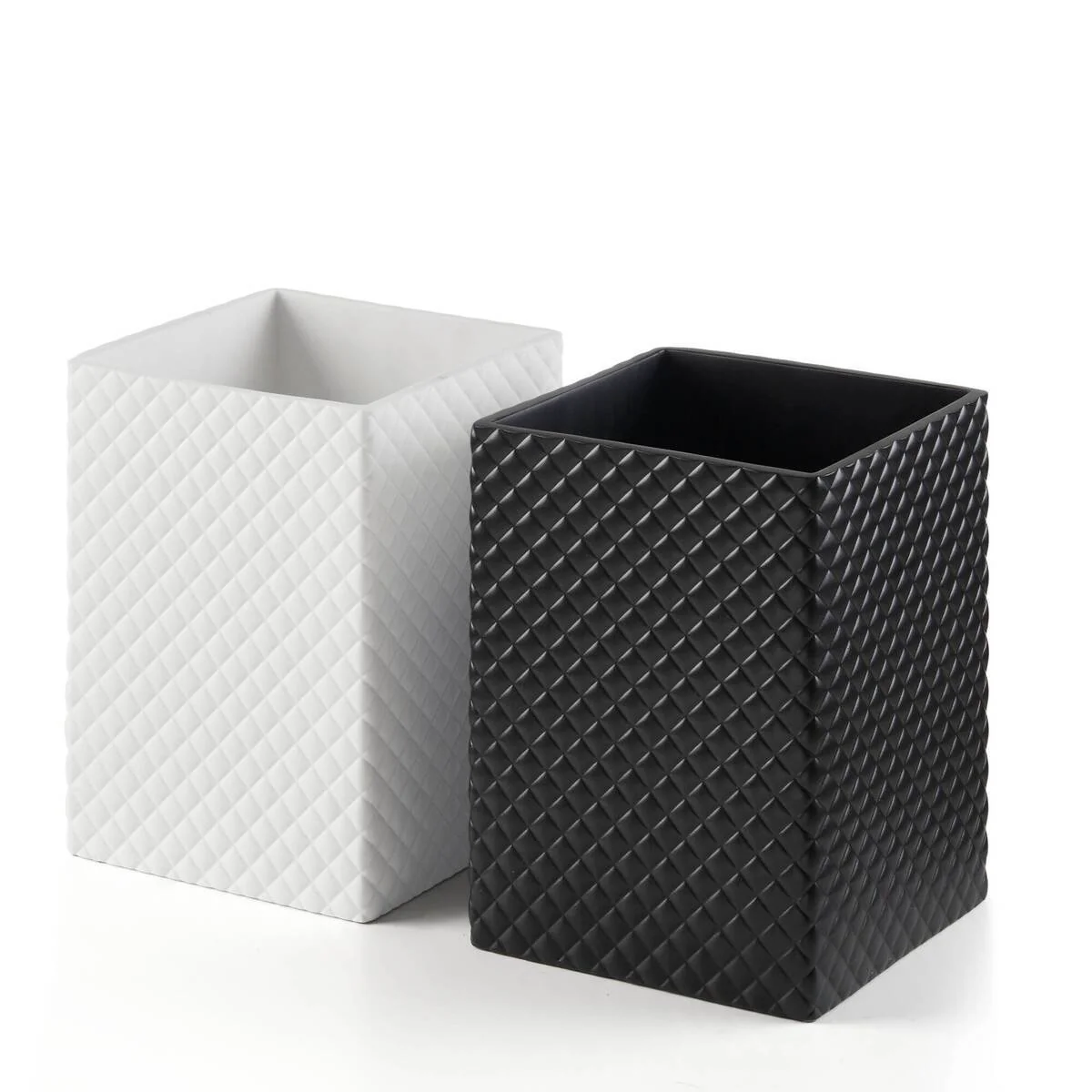 Resin - Bath Accessories Set - White - Image 3