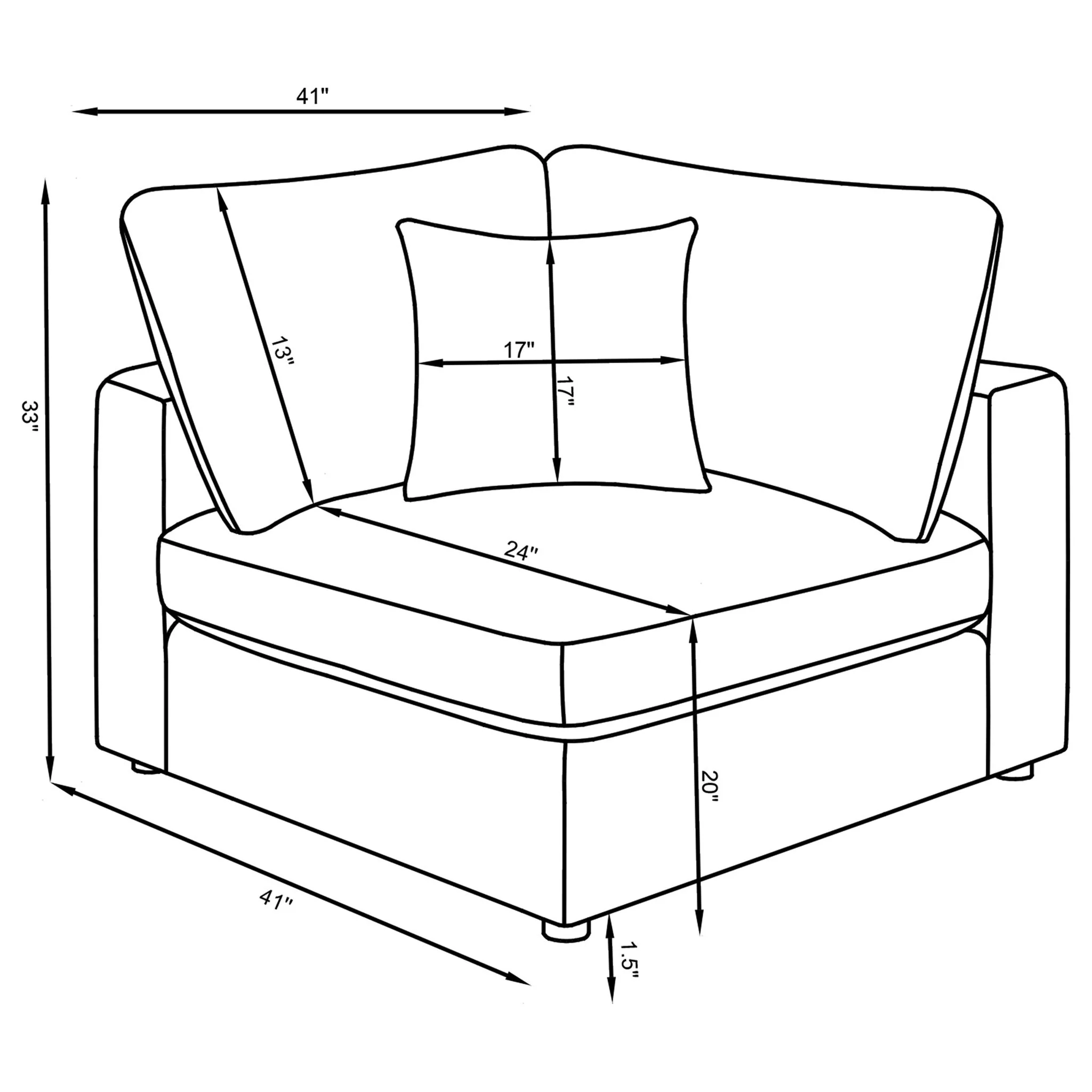 Rhette - Upholstered Sectional With Reversible Cushions - Image 8