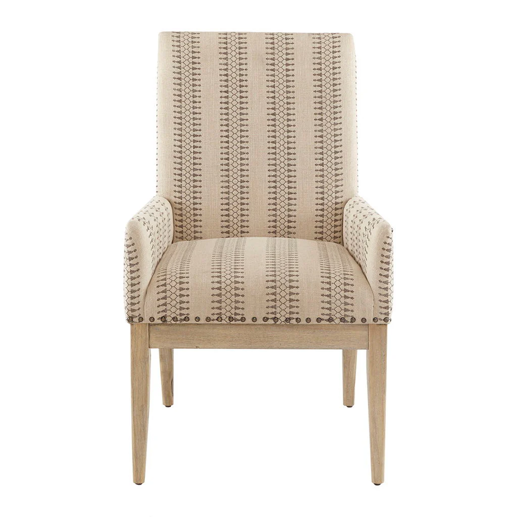 Rika - High Back Dining Armchair (Set of 2) - Natural - Image 4