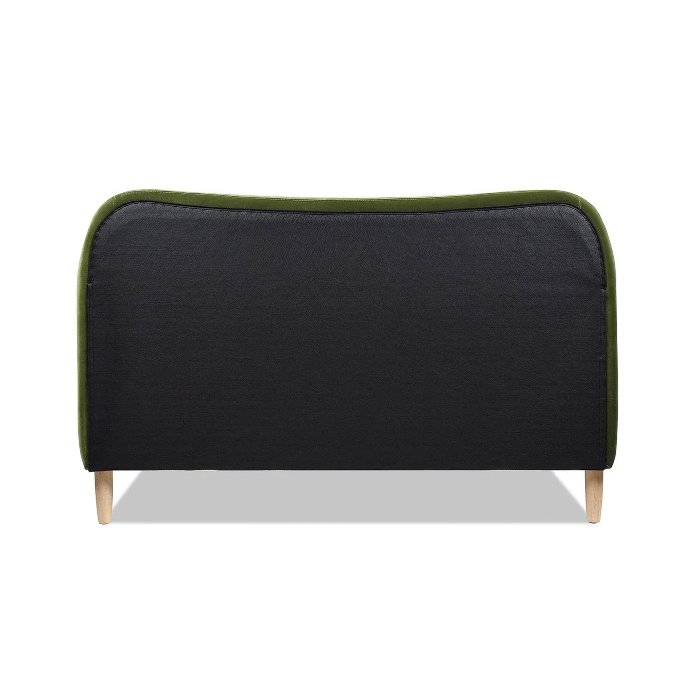 Roman - Curved Headboard Upholstered Platform Bed - Image 7