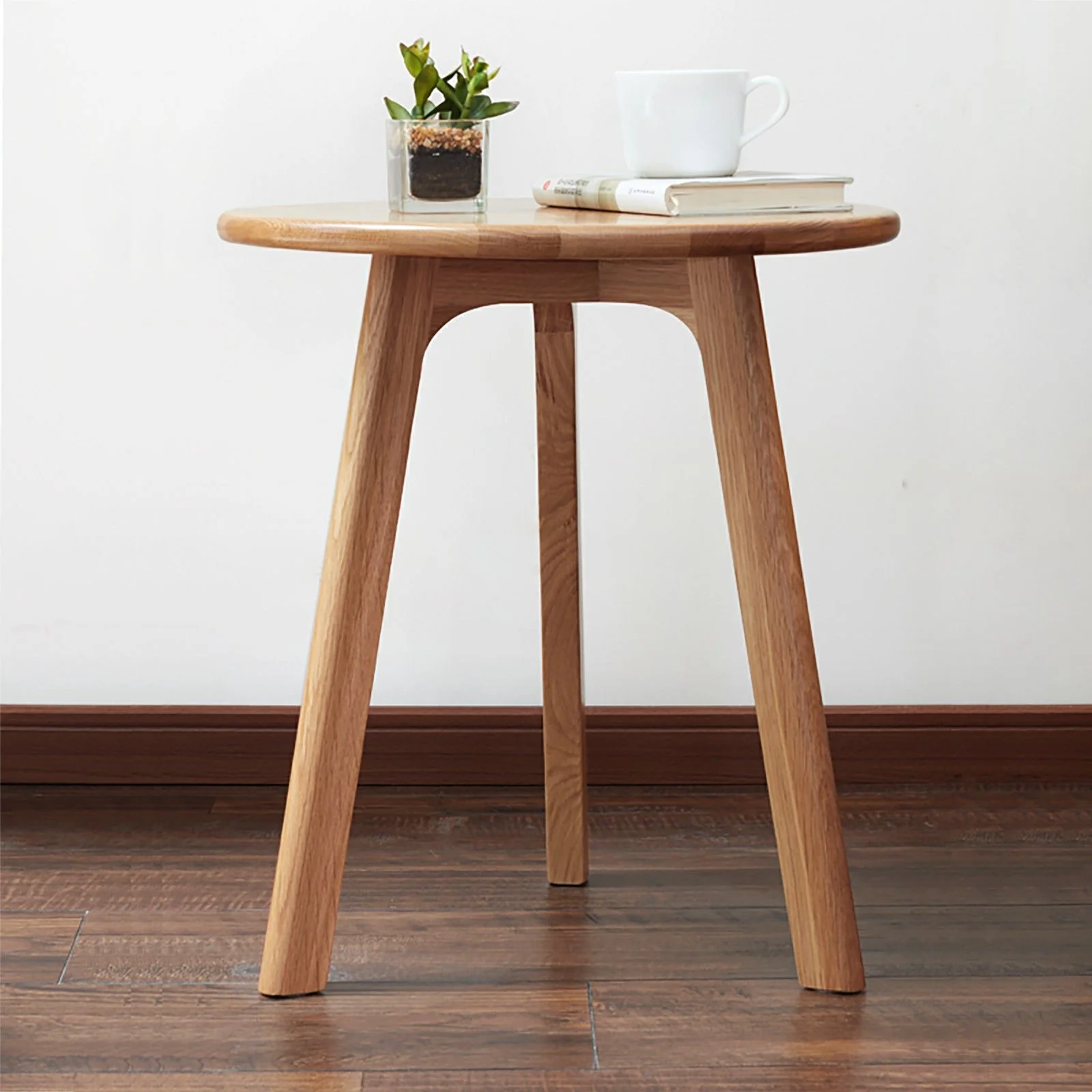 Round Small End Table, Side Table For Bedroom & Balcony - Image 6