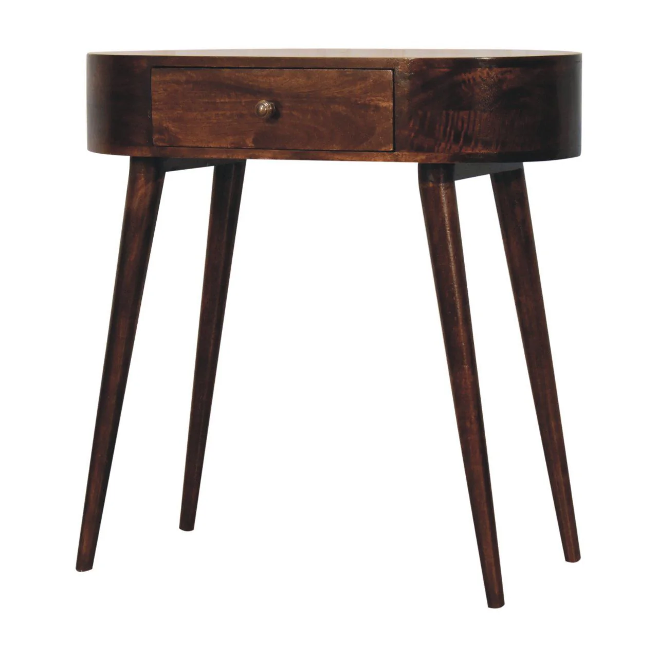 Rounded Wood Table - Image 3