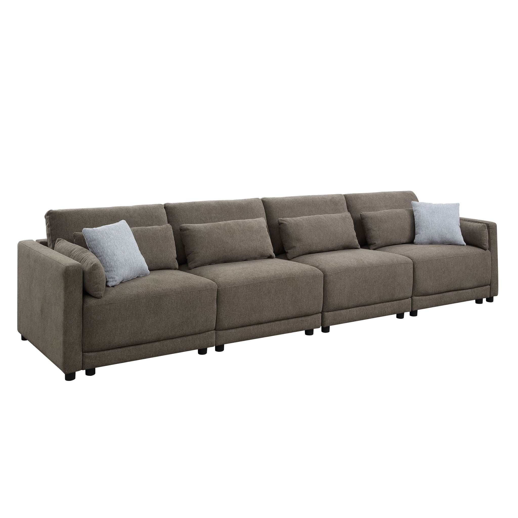 Rylie - Modular Sectional Sofa With Toss Pillows - Image 2