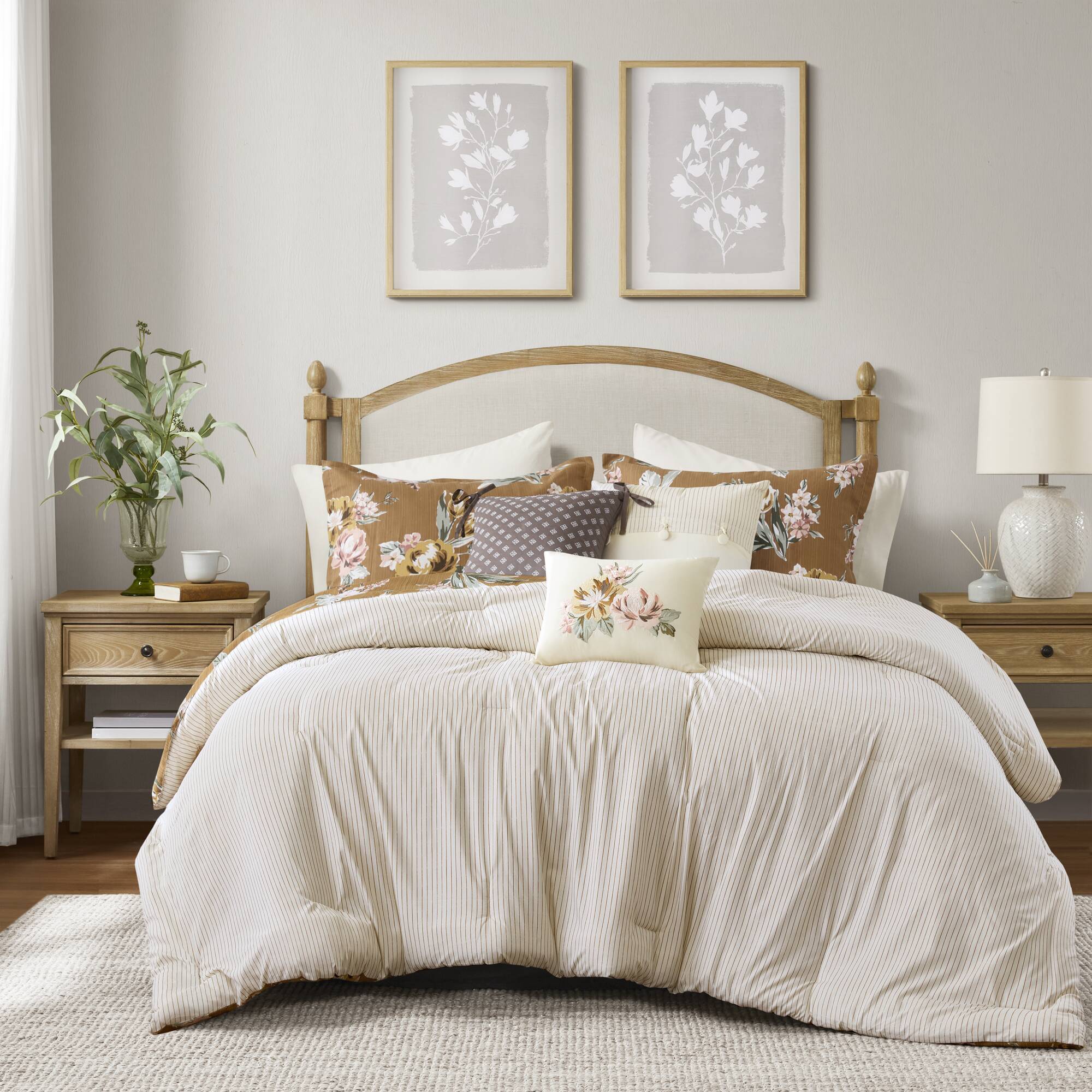 Salara - Comforter Set - Terracotta - Image 4