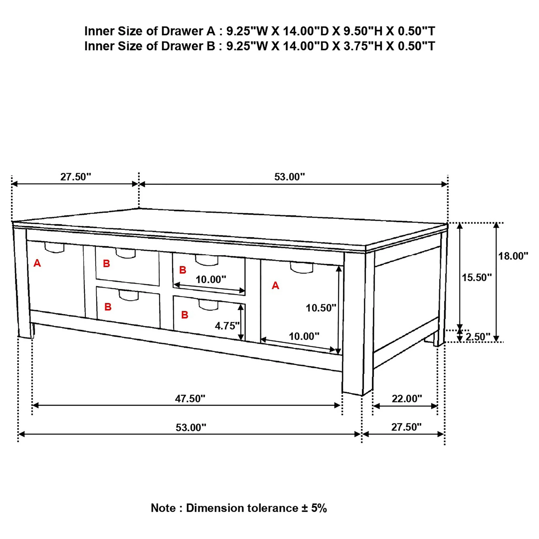Salishan - 6 Coffee Table - Natural - Image 4