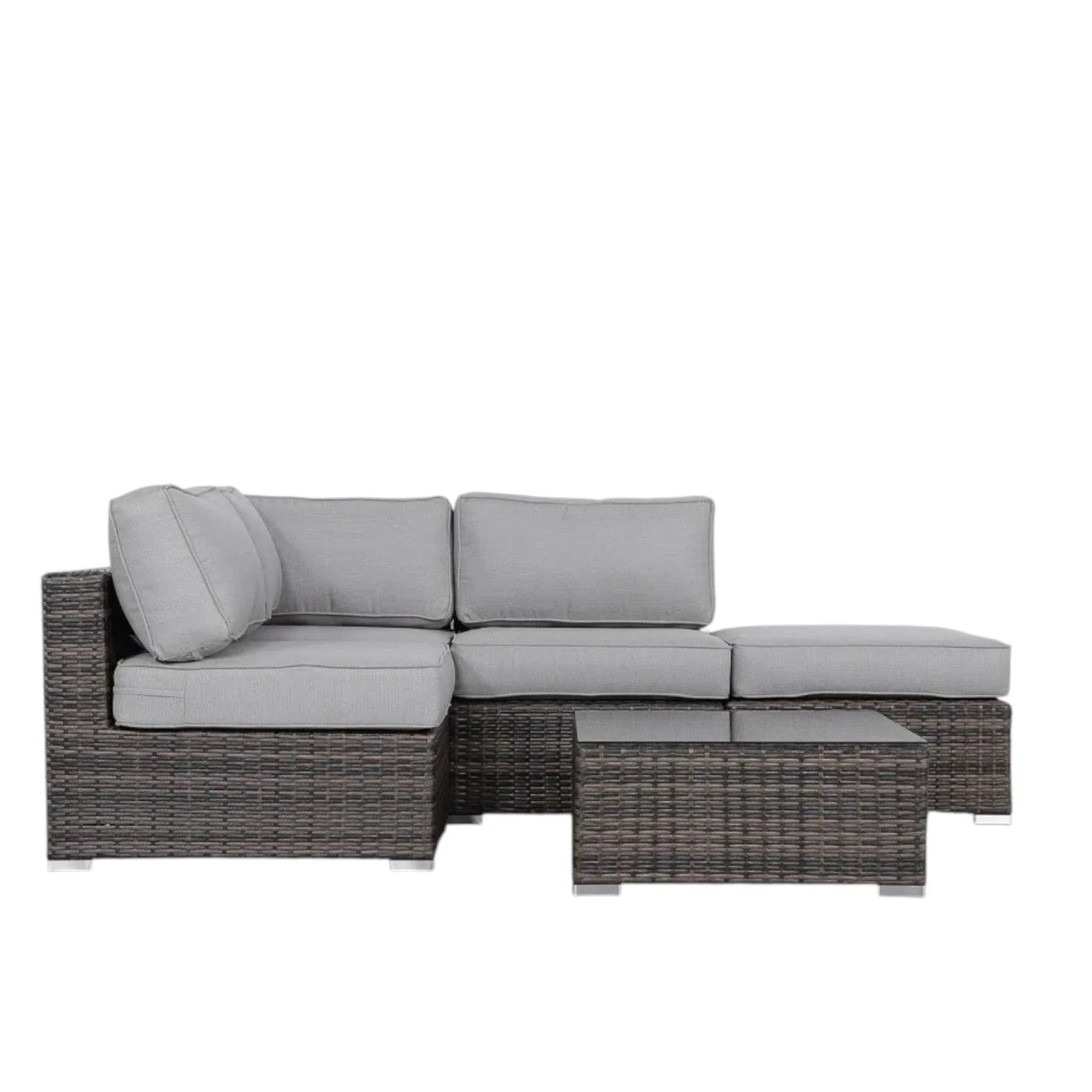 Seating Set With Cushions Handcrafted Wicker Design - Image 50