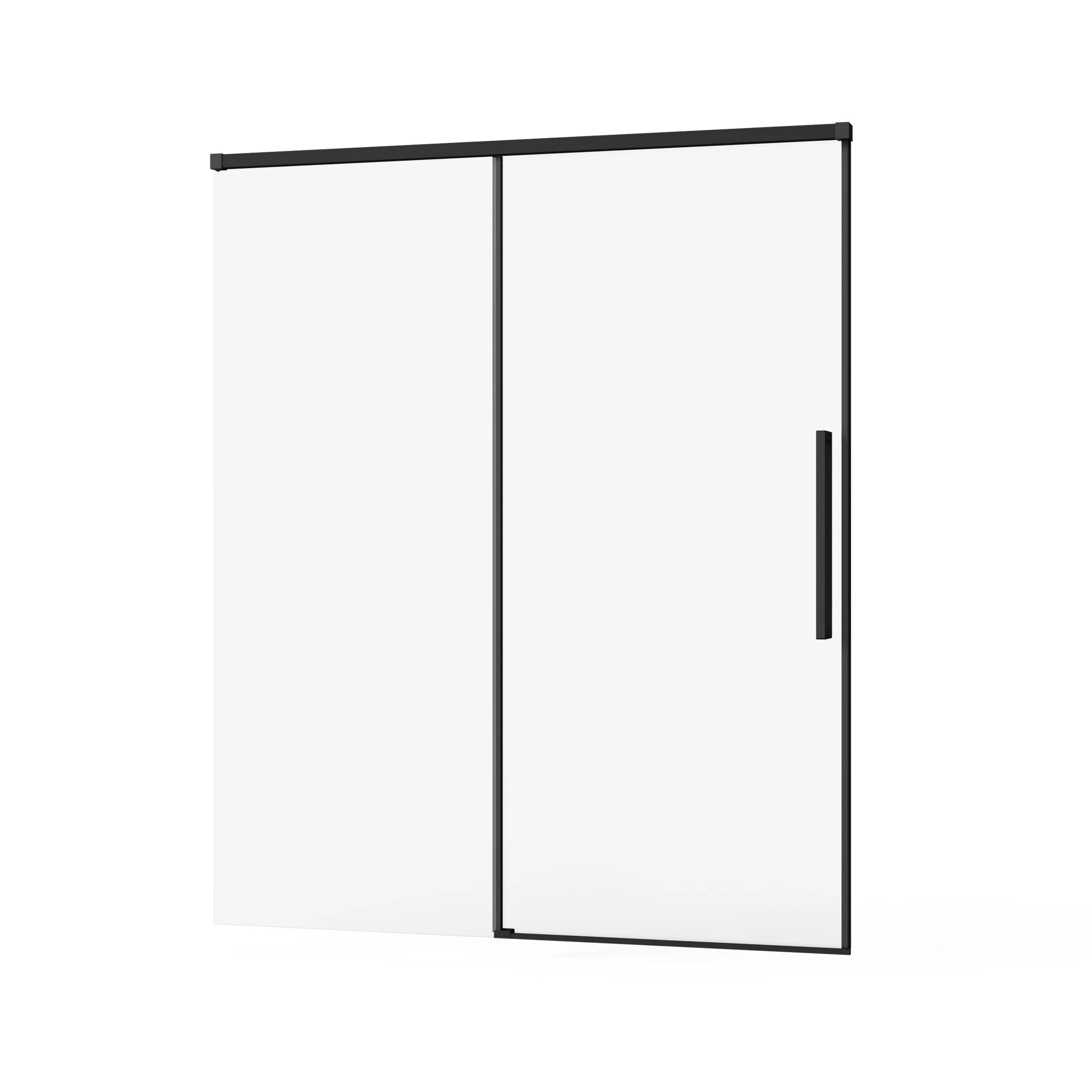 Semi Frameless Tub Sliding Shower Door - Image 3