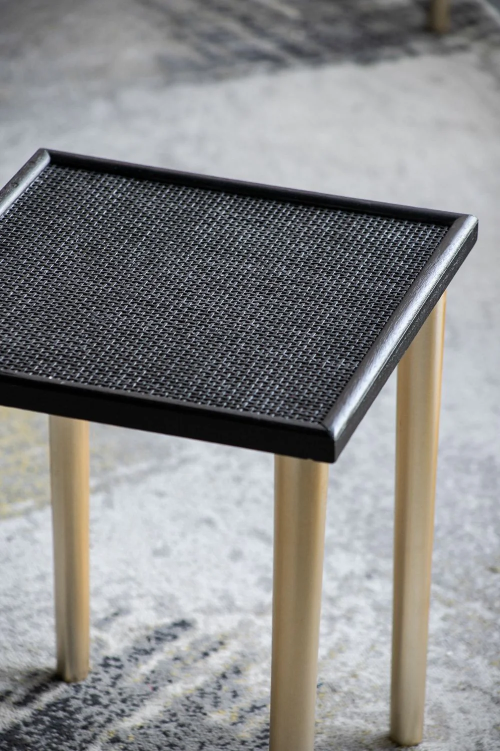 Side Tables (Set of 3) - Black / Gold - Image 4