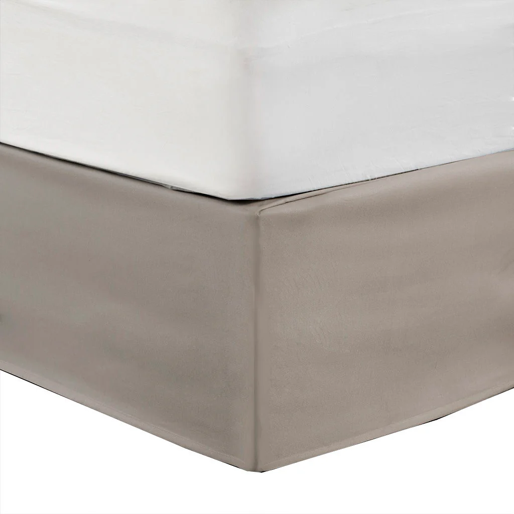 Simple Fit - Wrap Around Adjustable Bedskirt - Khaki - Image 4