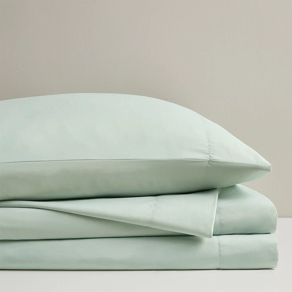 Smart Cool Microfiber Sheet Set - Aqua - Image 3