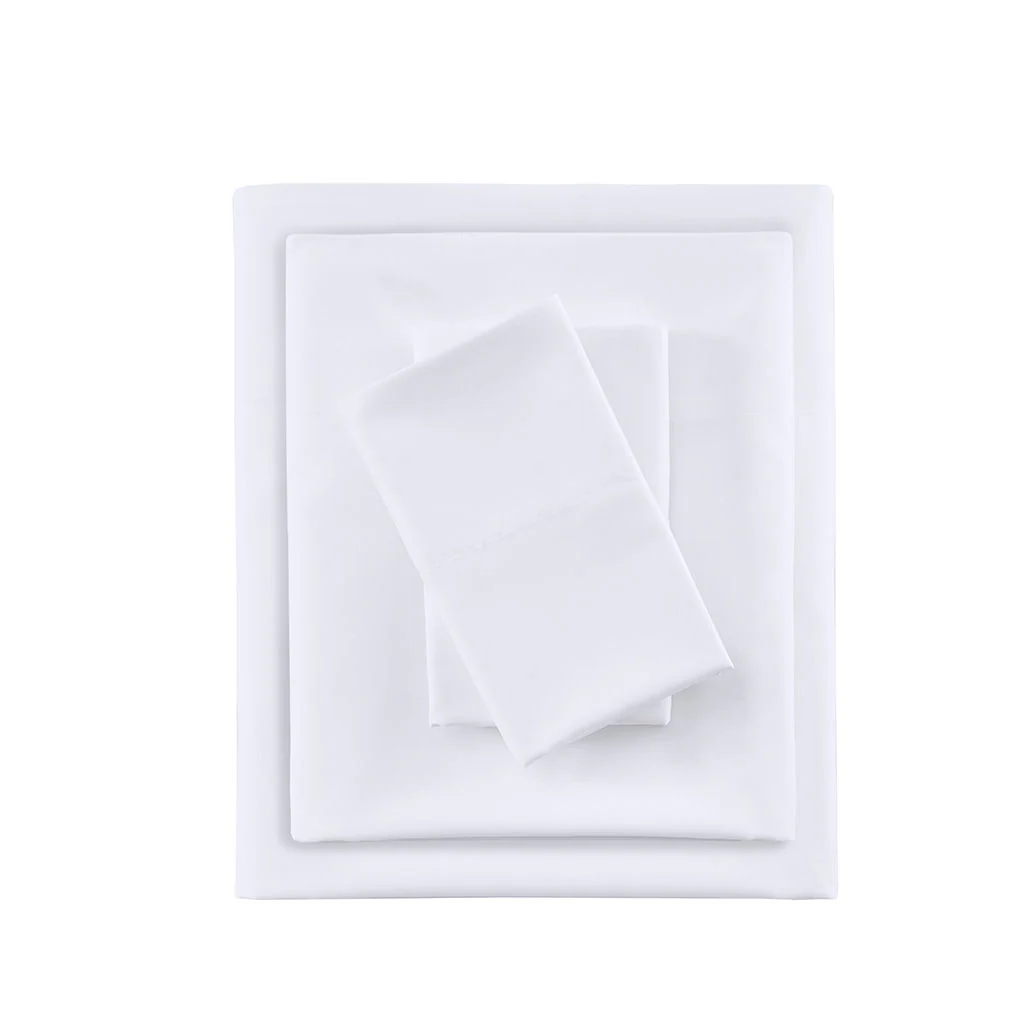 Smart Cool Microfiber Sheet Set - White - Image 4