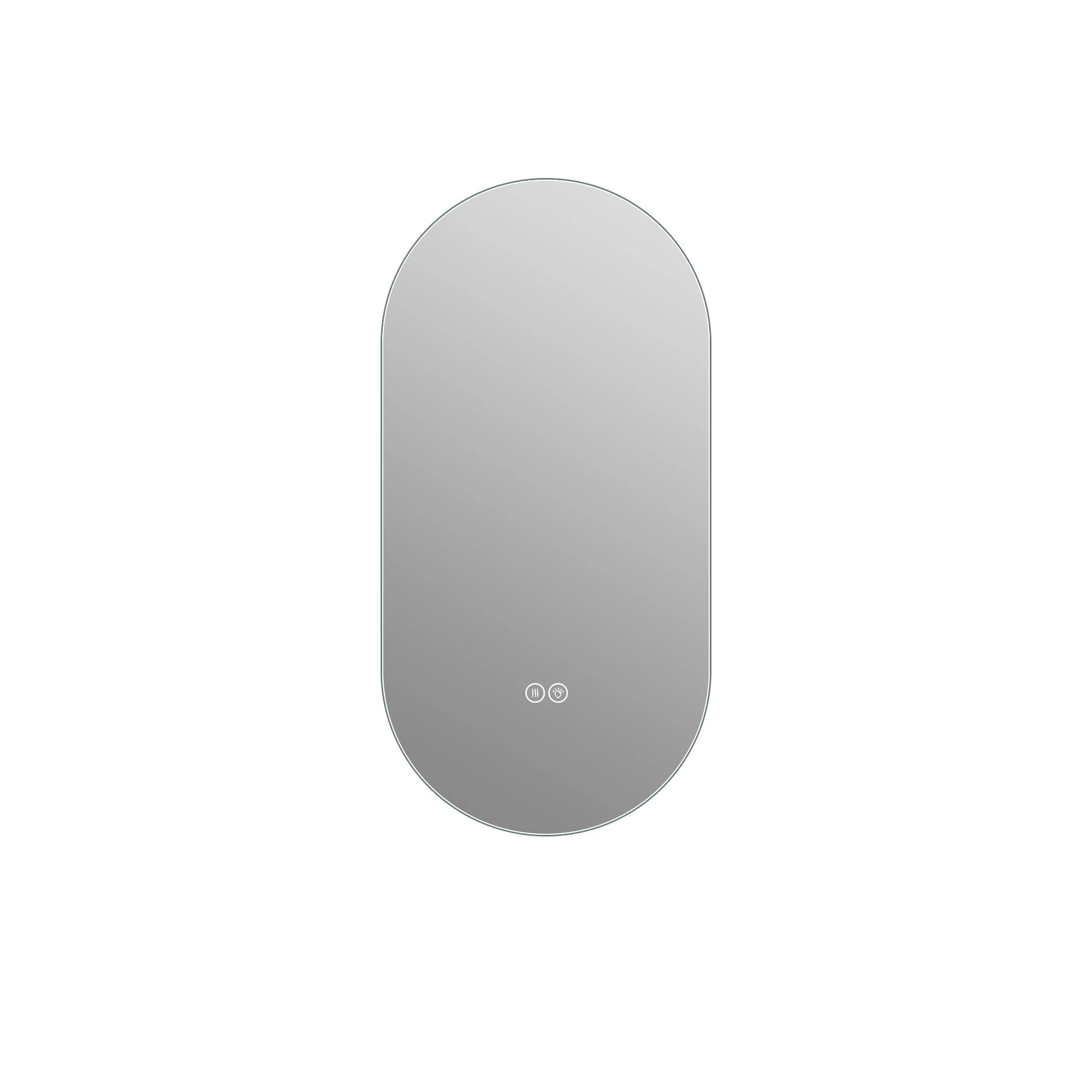 Smart Wall Mounted LED Touch Screen Mirror With Anti-Fog Function And Adjustable Lighting - Image 8