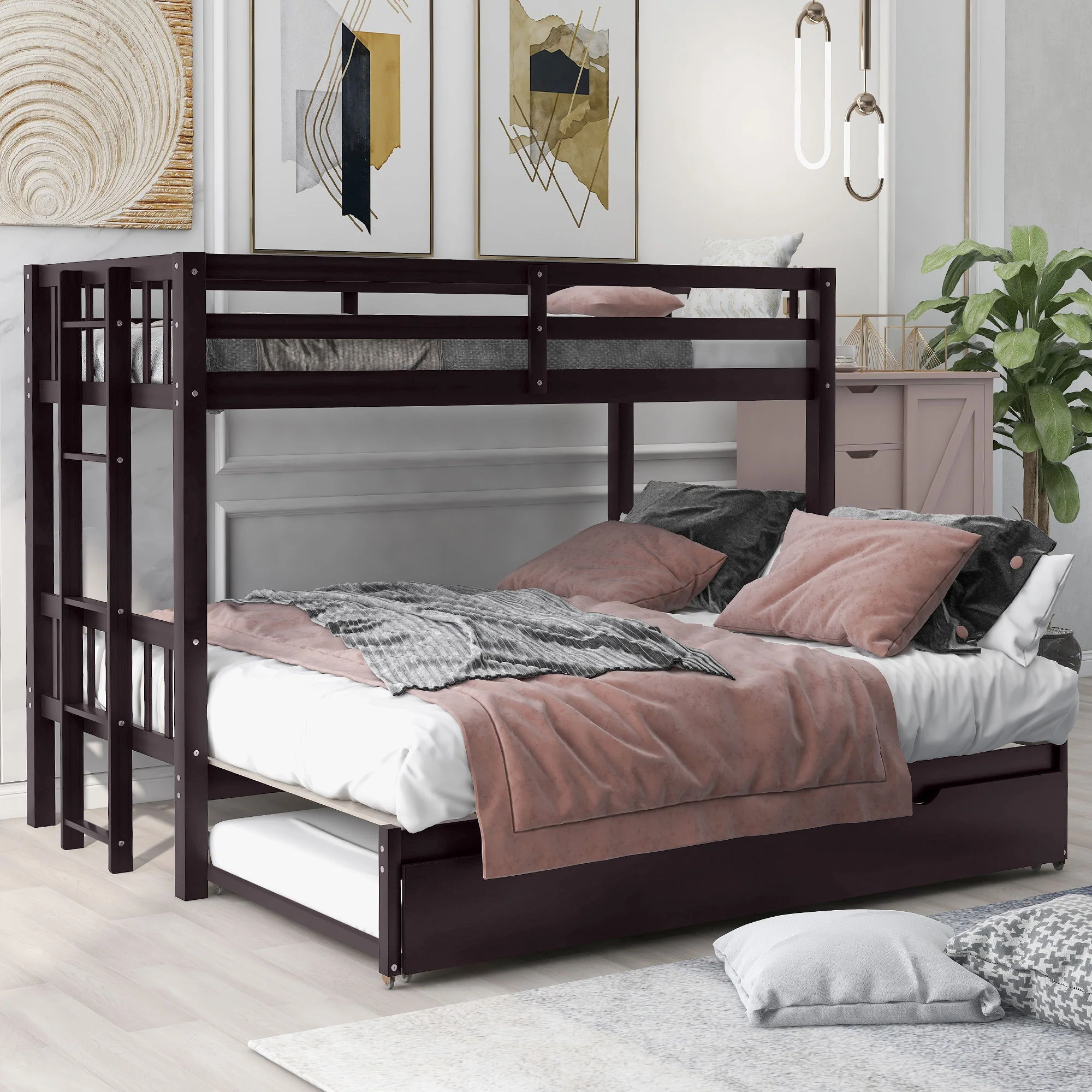 Smooth Mobility Bunk Bed With Trundle - Image 5