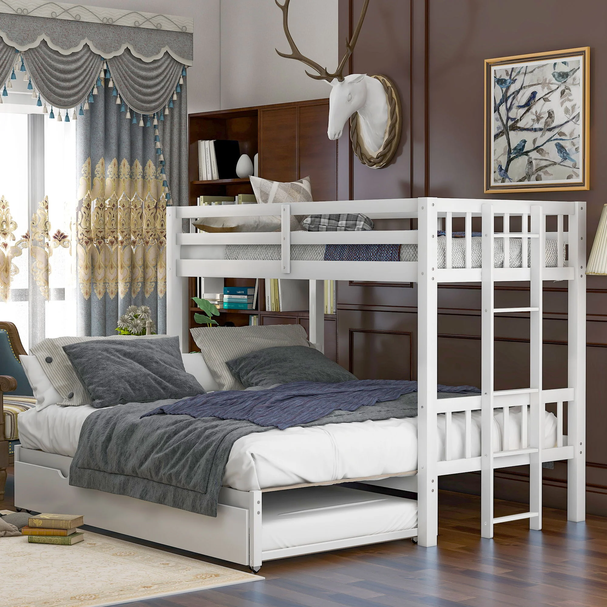 Smooth Mobility Bunk Bed With Trundle - Image 6