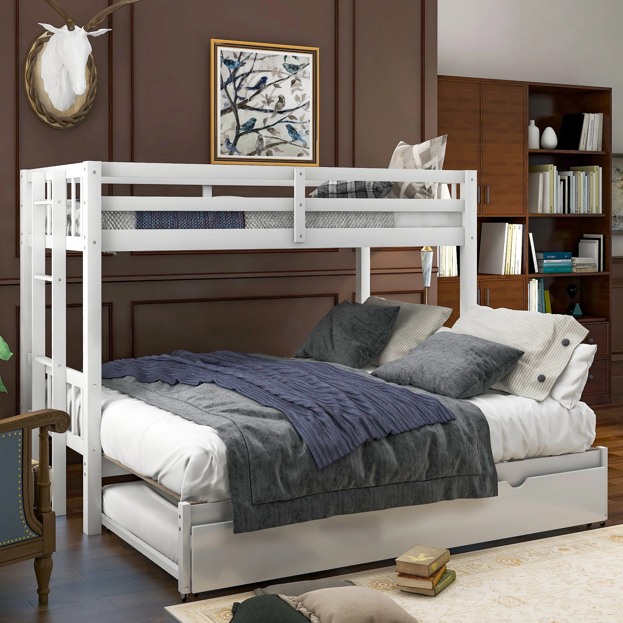 Smooth Mobility Bunk Bed With Trundle - Image 8