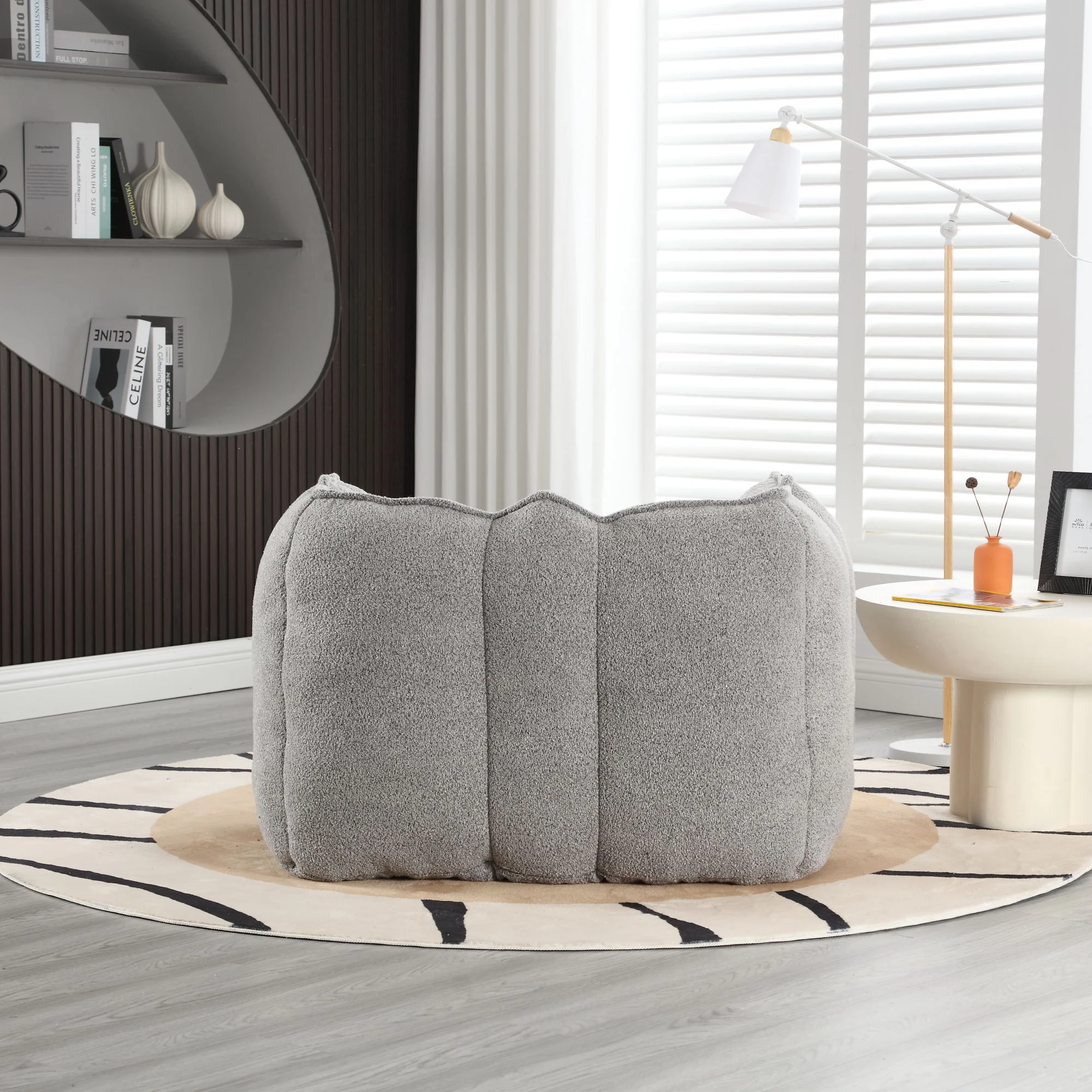 Soft Bean Bag Chair With High Resilient Foam - Image 20