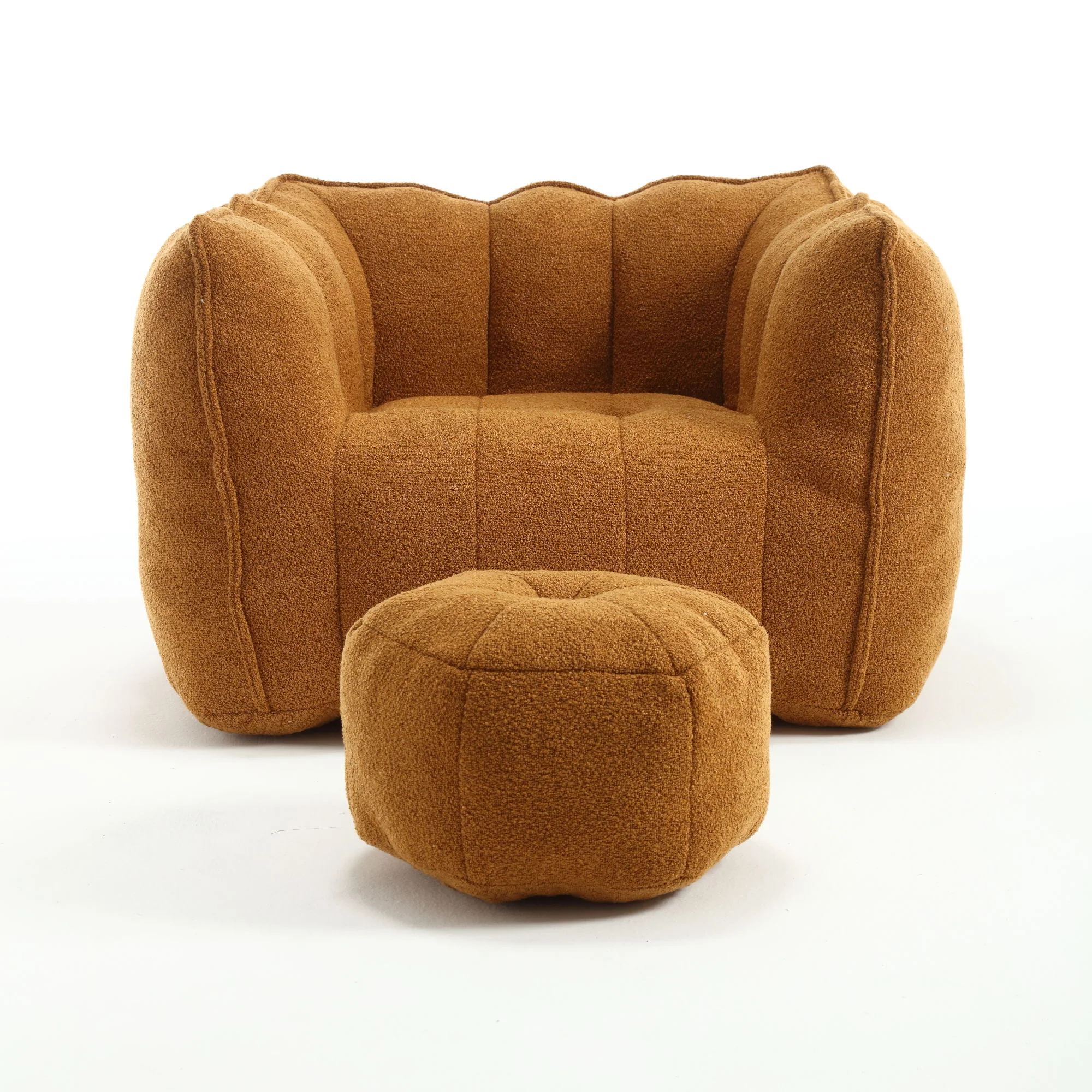 Soft Bean Bag Chair With High Resilient Foam - Image 6