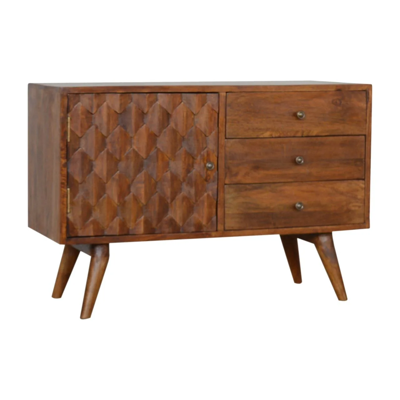 Solid Wood Carved Sideboard - Image 3