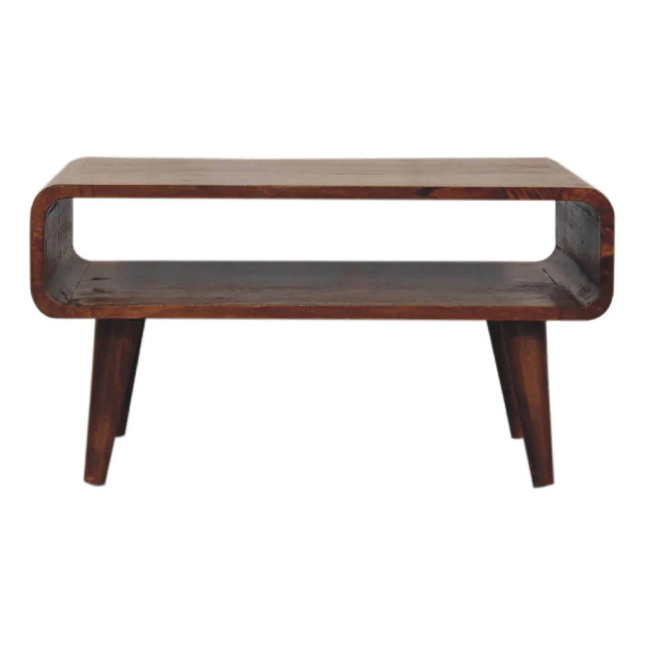 Solid Wood Open Media Unit - Image 6