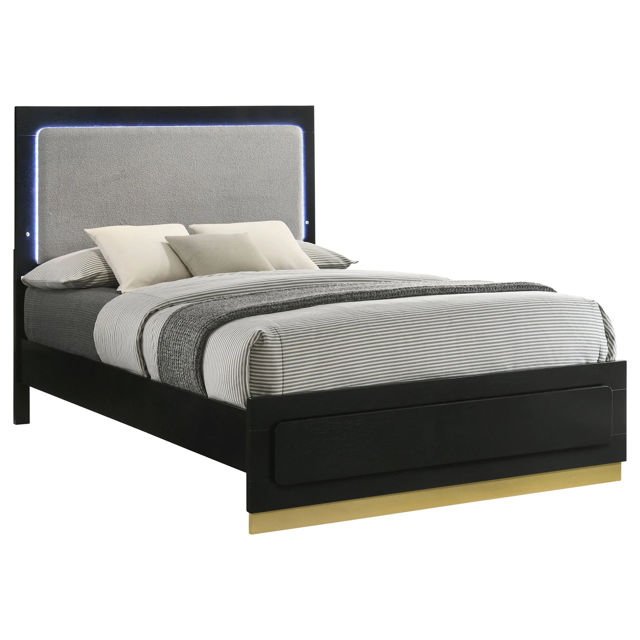 Sophia - Panel Bed With LED Headboard - Image 15