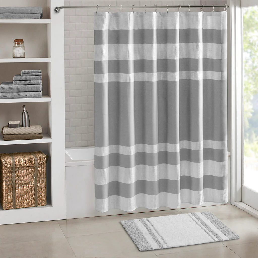 Spa - 27" x 45"Reversible Bath Rug - Gray