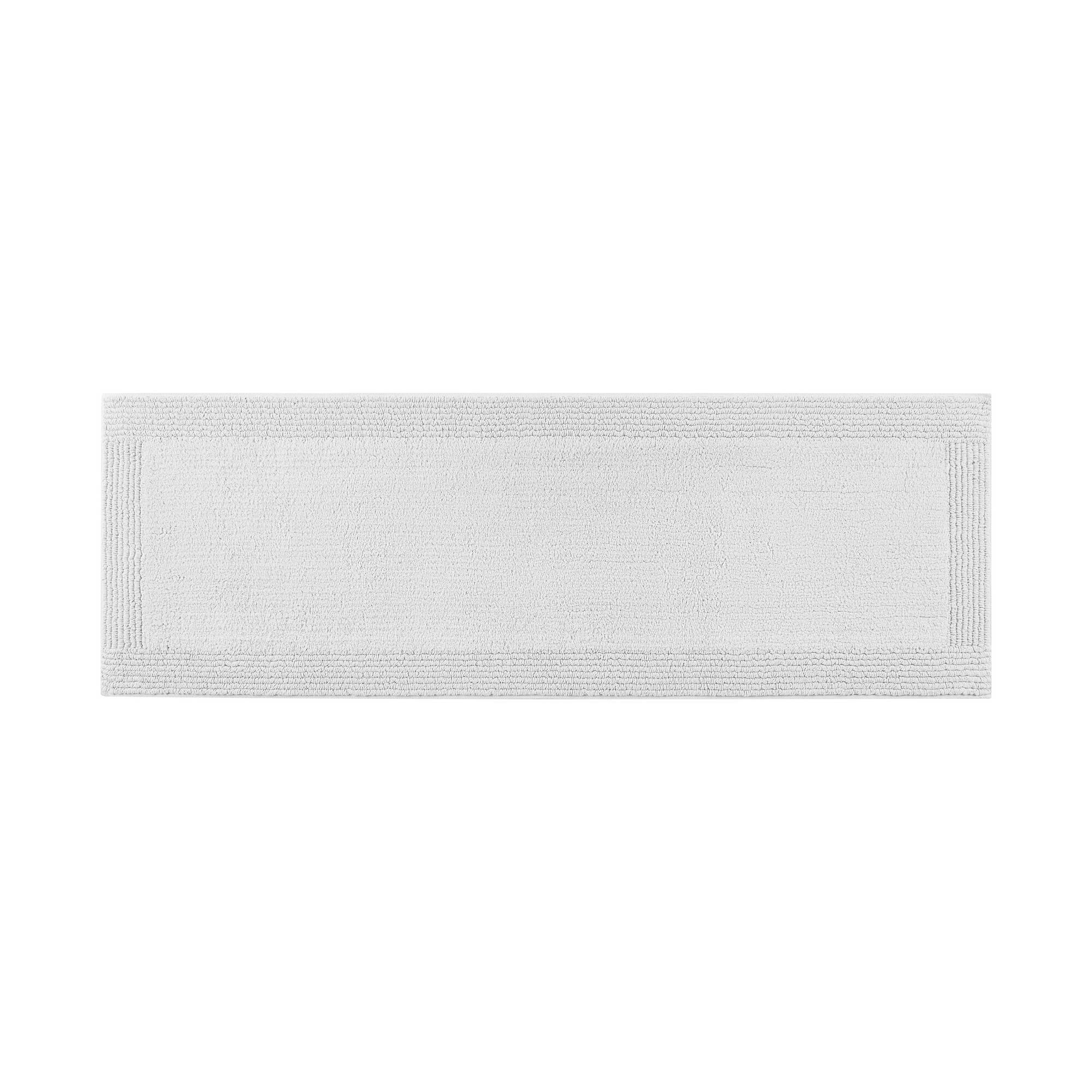 Splendor - 24" x 60" Tufted Reversible Bath Rug - Gray - Image 3